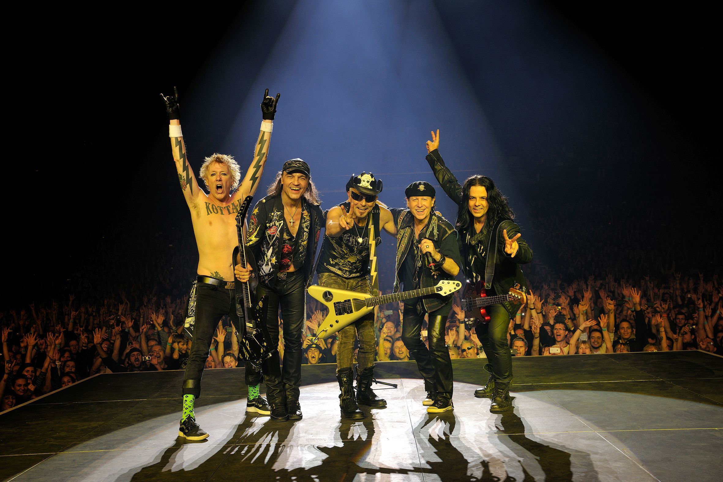 Die Scorpions rocken die Westfalenhalle Dortmund und das Quartett um Klaus Meine und Rudof Schenker lädt 3x2 unserer Leser in das Konzert ein. Fotos: Marc Theis