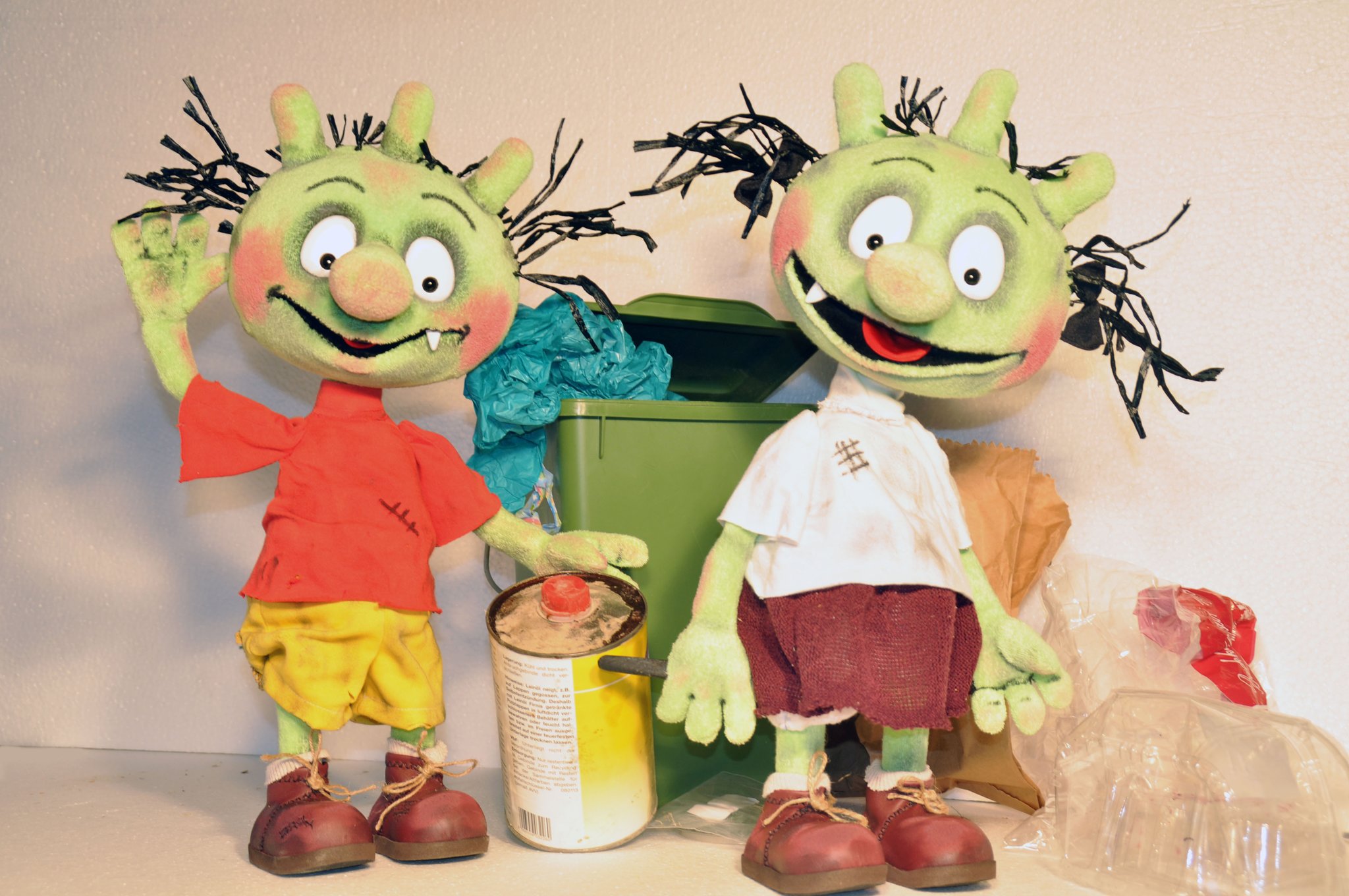 Die Olchis auf der Bühne