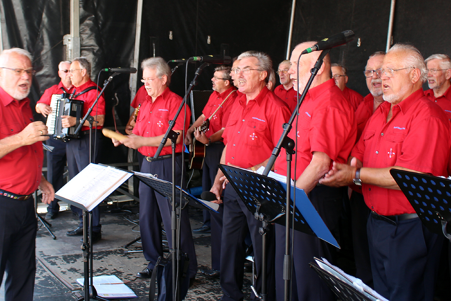 Original Shanty Chor Unna auf dem Senorentag Unna 2014 - Fotoarchiv © Jürgen Thoms