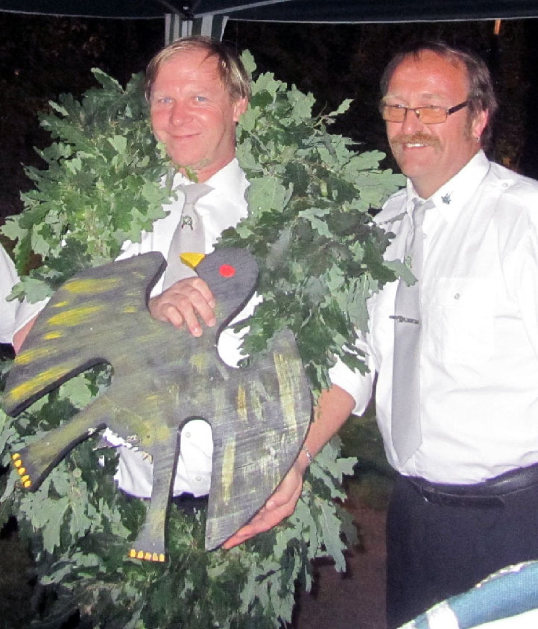 Franz Lensing ist neuer König in Hönnepel