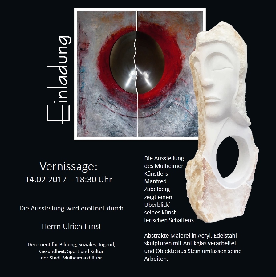 Einladung zur Ausstellung 2