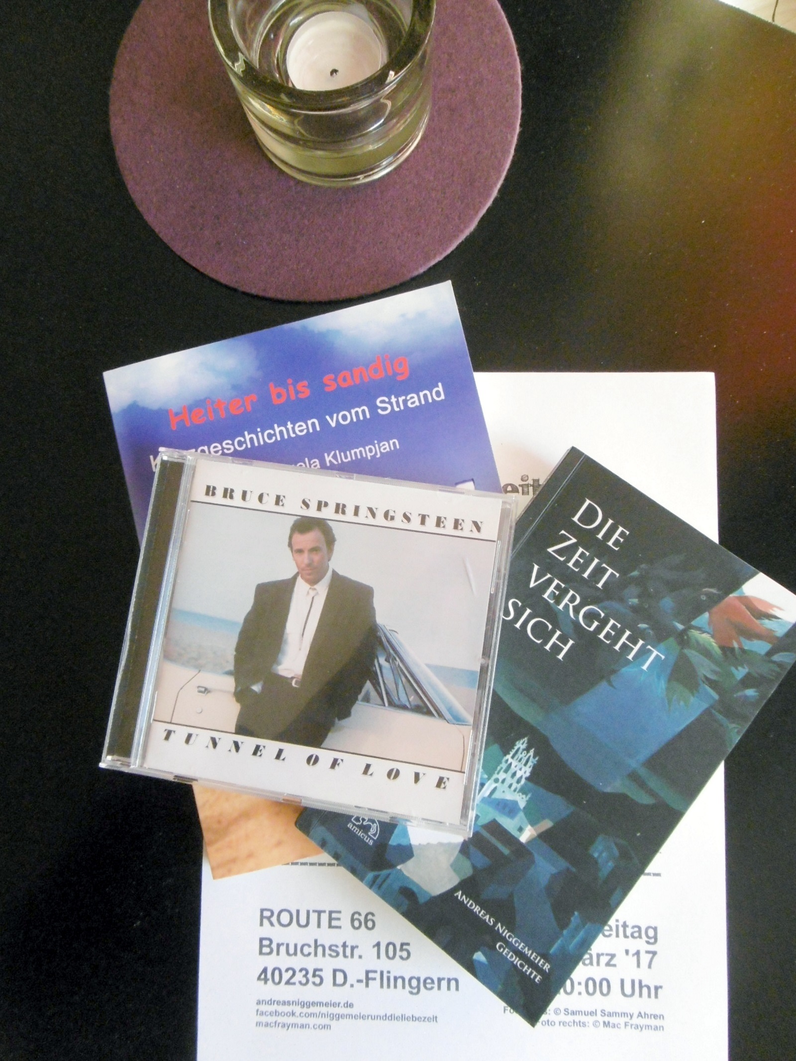 ...es wird wieder vielseitig, auch musikalisch und BRUCE Springsteen geprägt ...