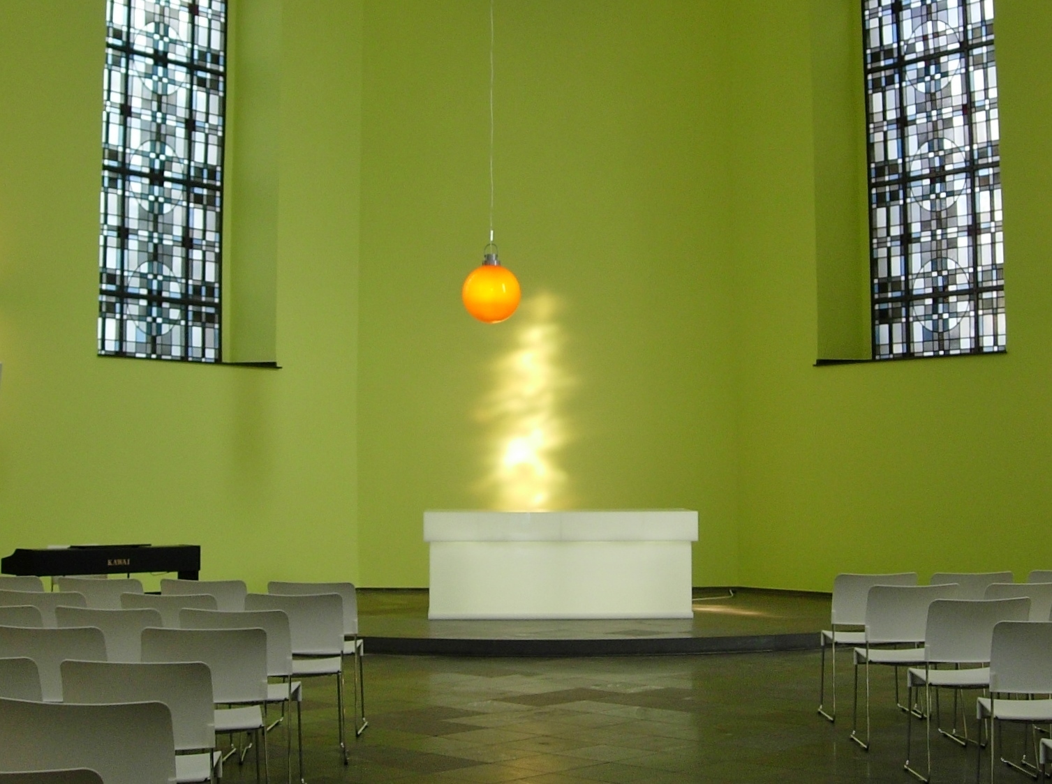 Alte Lutheraner-Kirche ganz modern