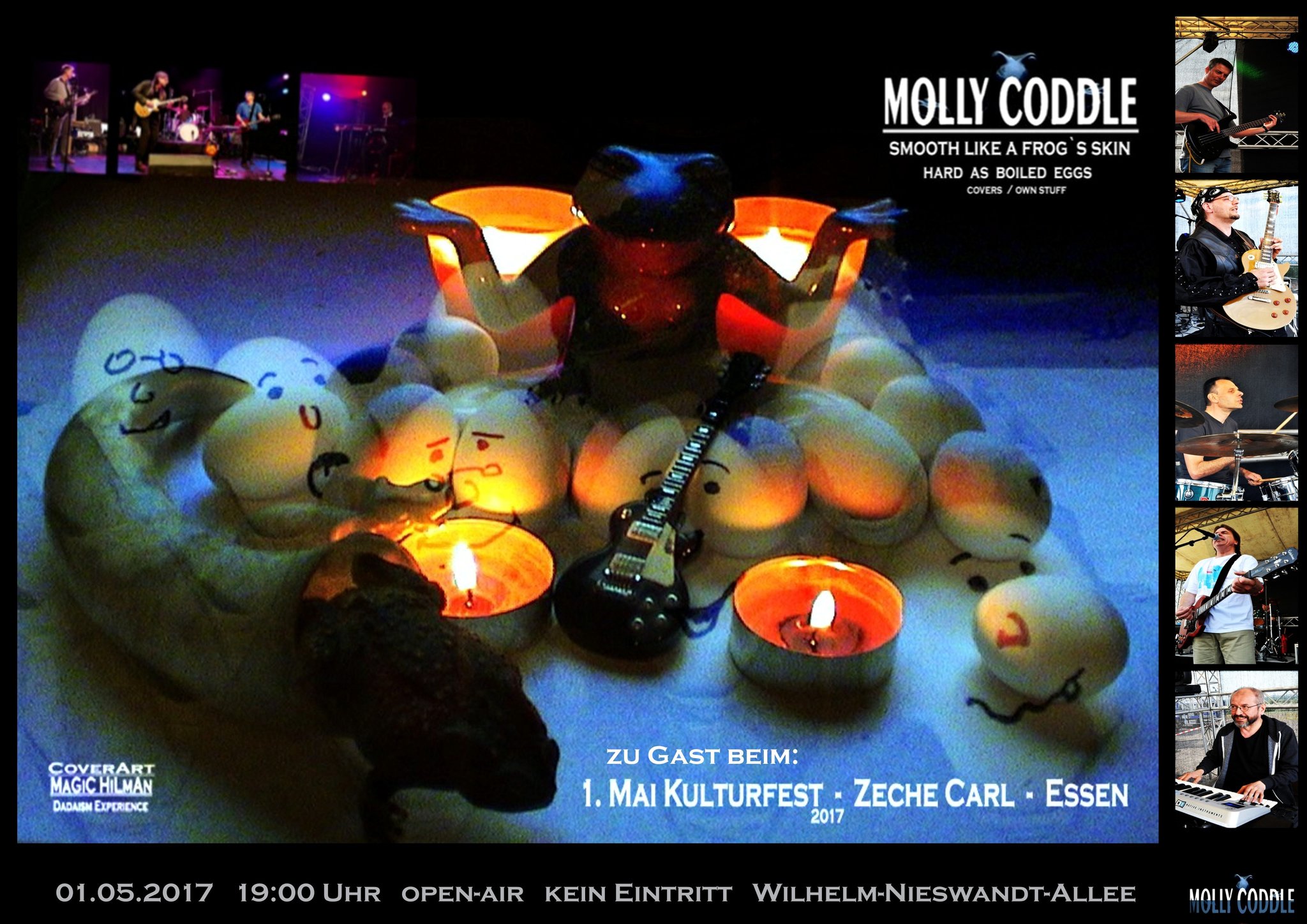 MOLLY CODDLE beim 1. Mai-Fest auf Zeche Carl