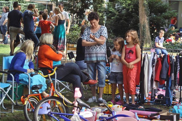 Beim Kindertrödelmarkt kommen die Kinder auf ihre Kosten. Archiv: WachterStorm