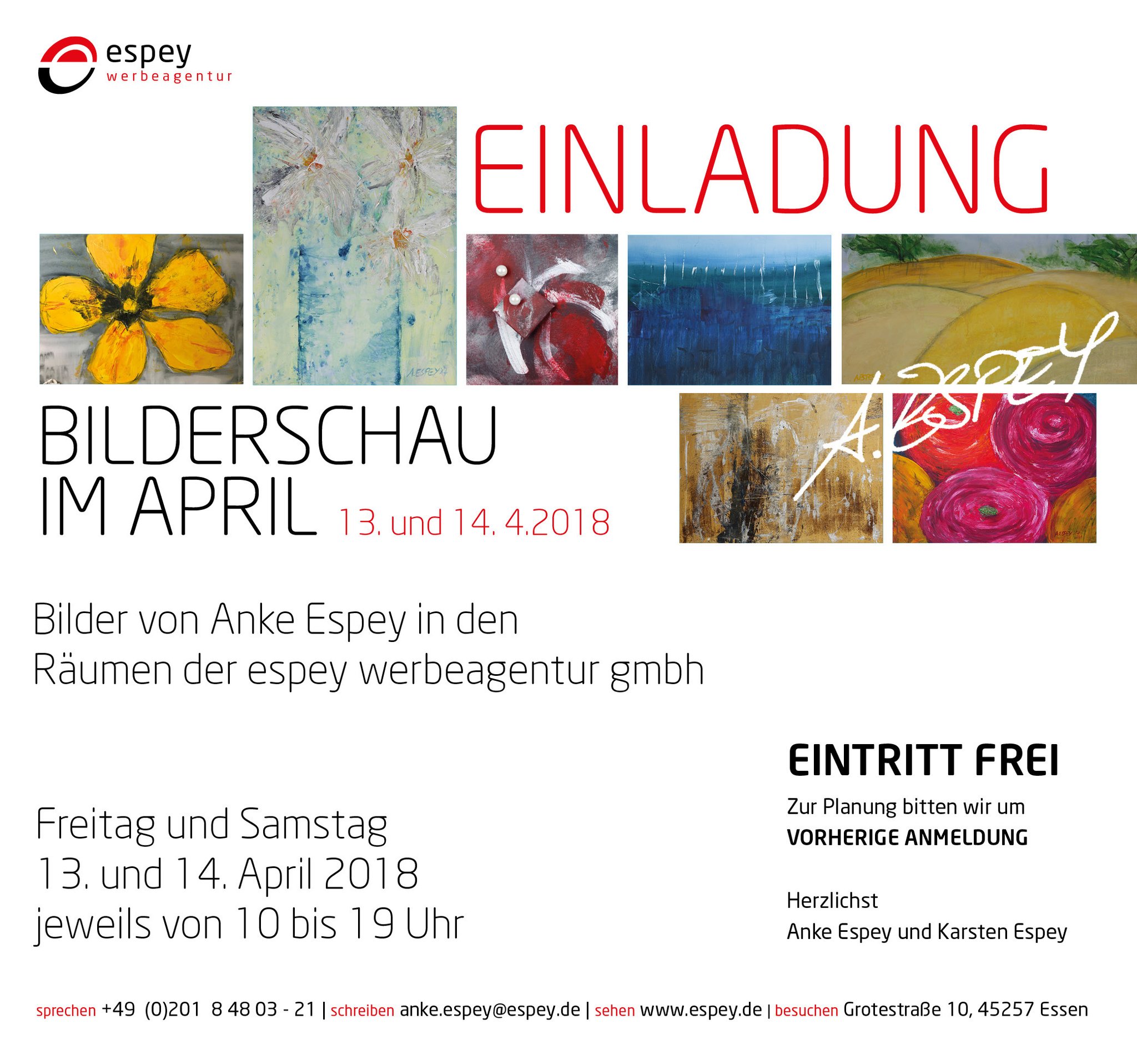 Bilderschau Im April Ausstellung