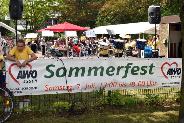 Sommerfest im Louise-Schroeder-Zentrum der AWO