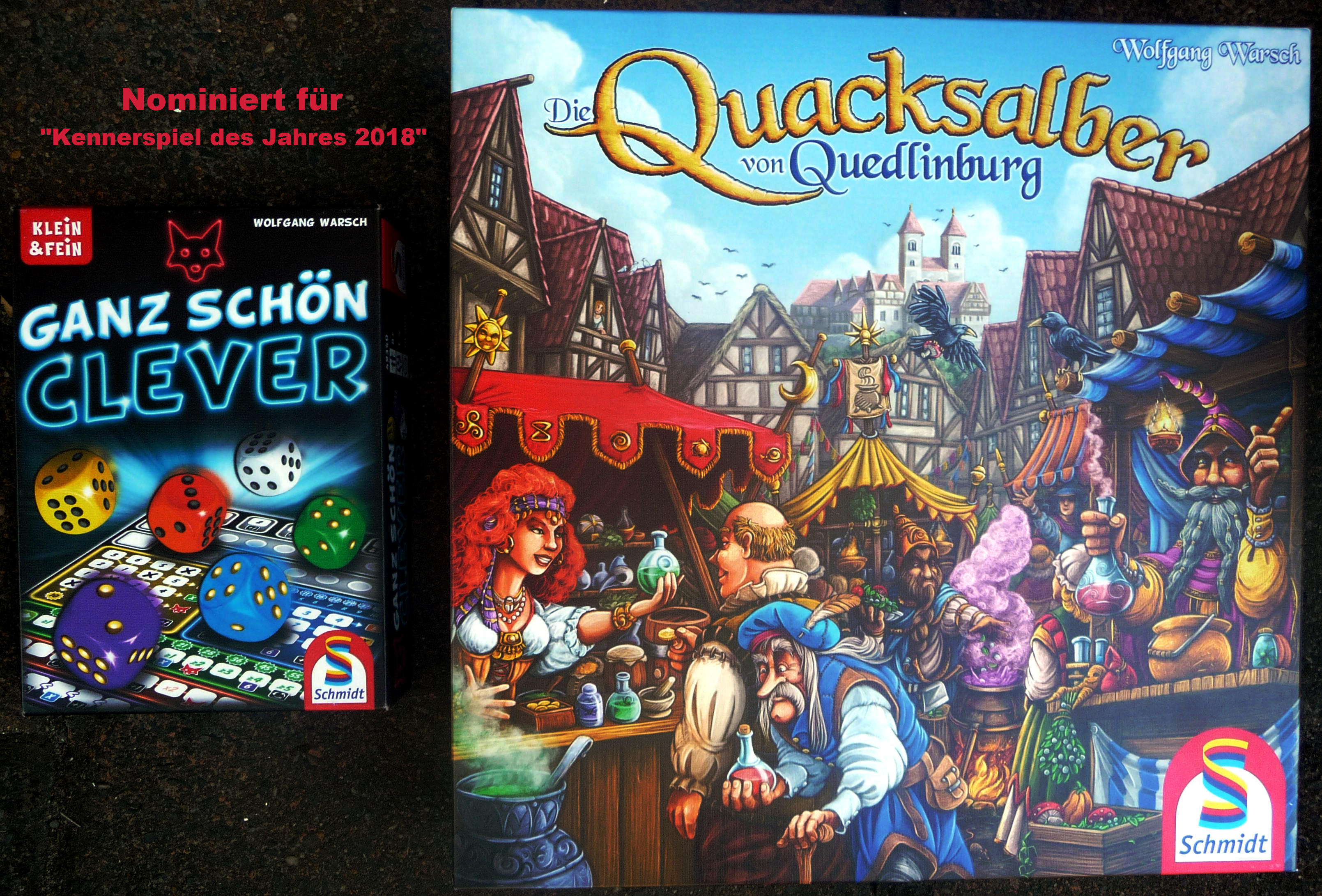 Nominierte Spiele für das Kennerspiel des Jahres
