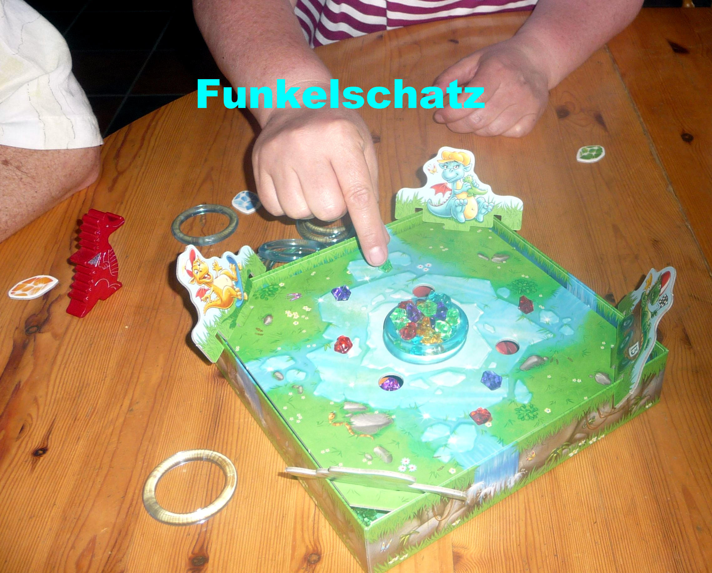 Das Kinderspiel des Jahres 2018 "Funkelschatz" von HABA
