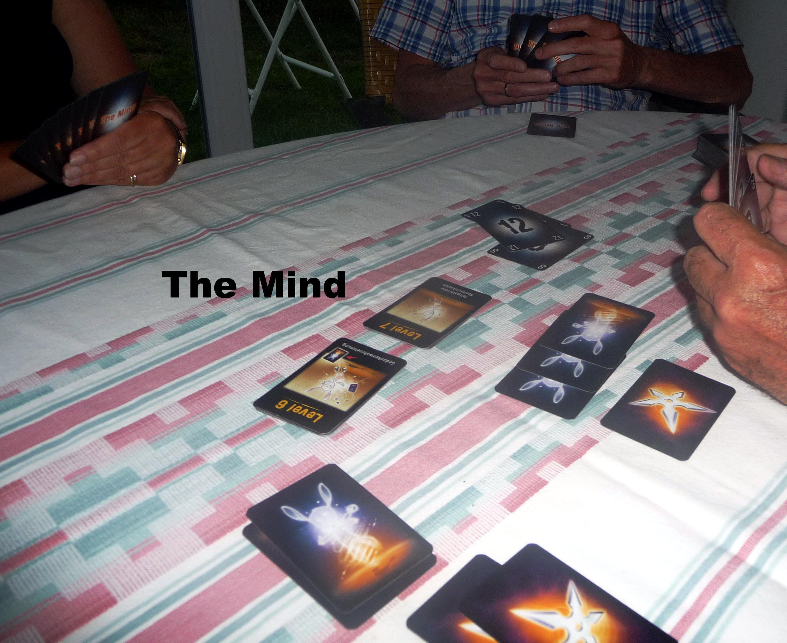 Eine Partie "The Mind" von Nürnberger Spielkartenverlag