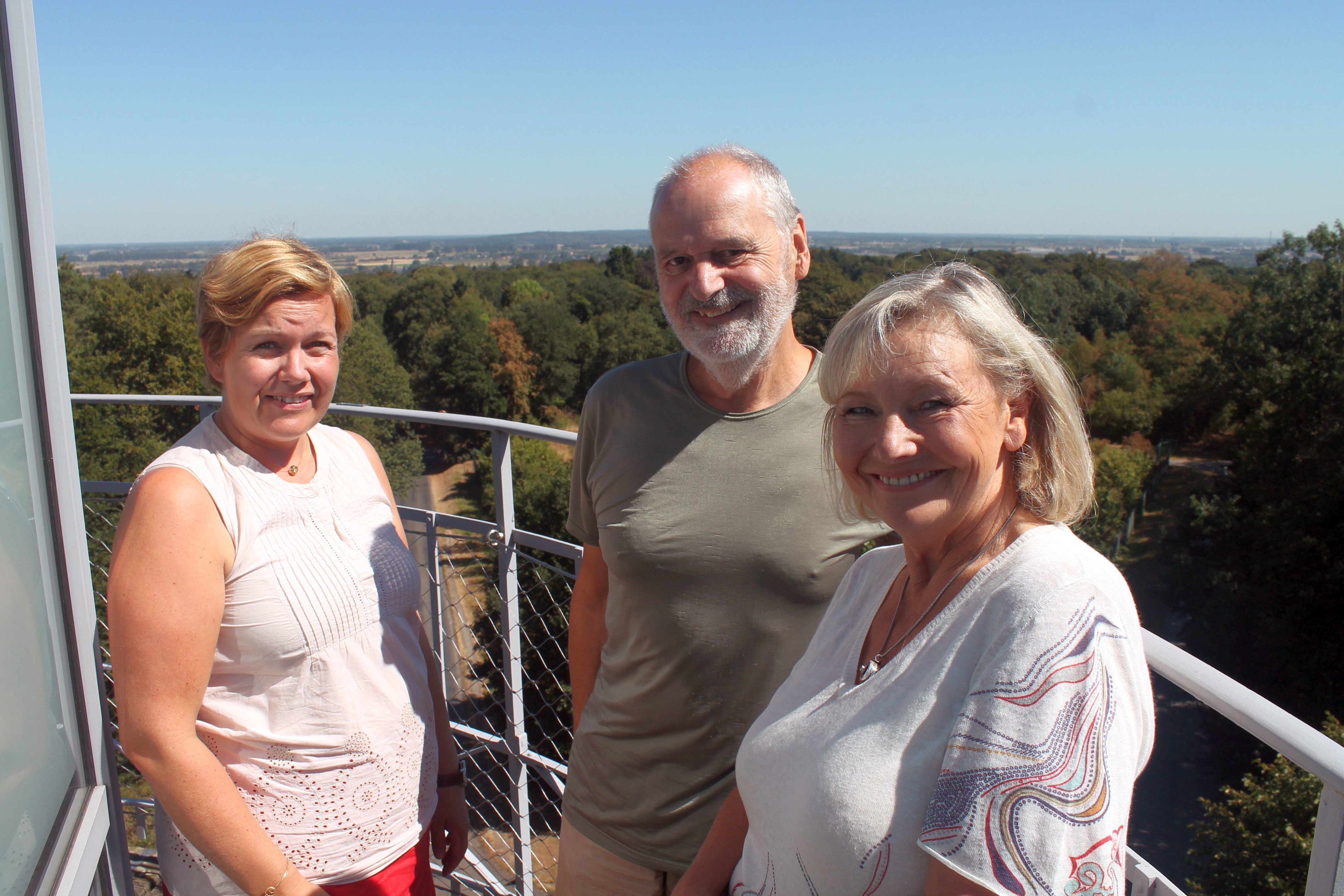 Katja van der Louw, Bruno Schmitz und Mechtild Janßen