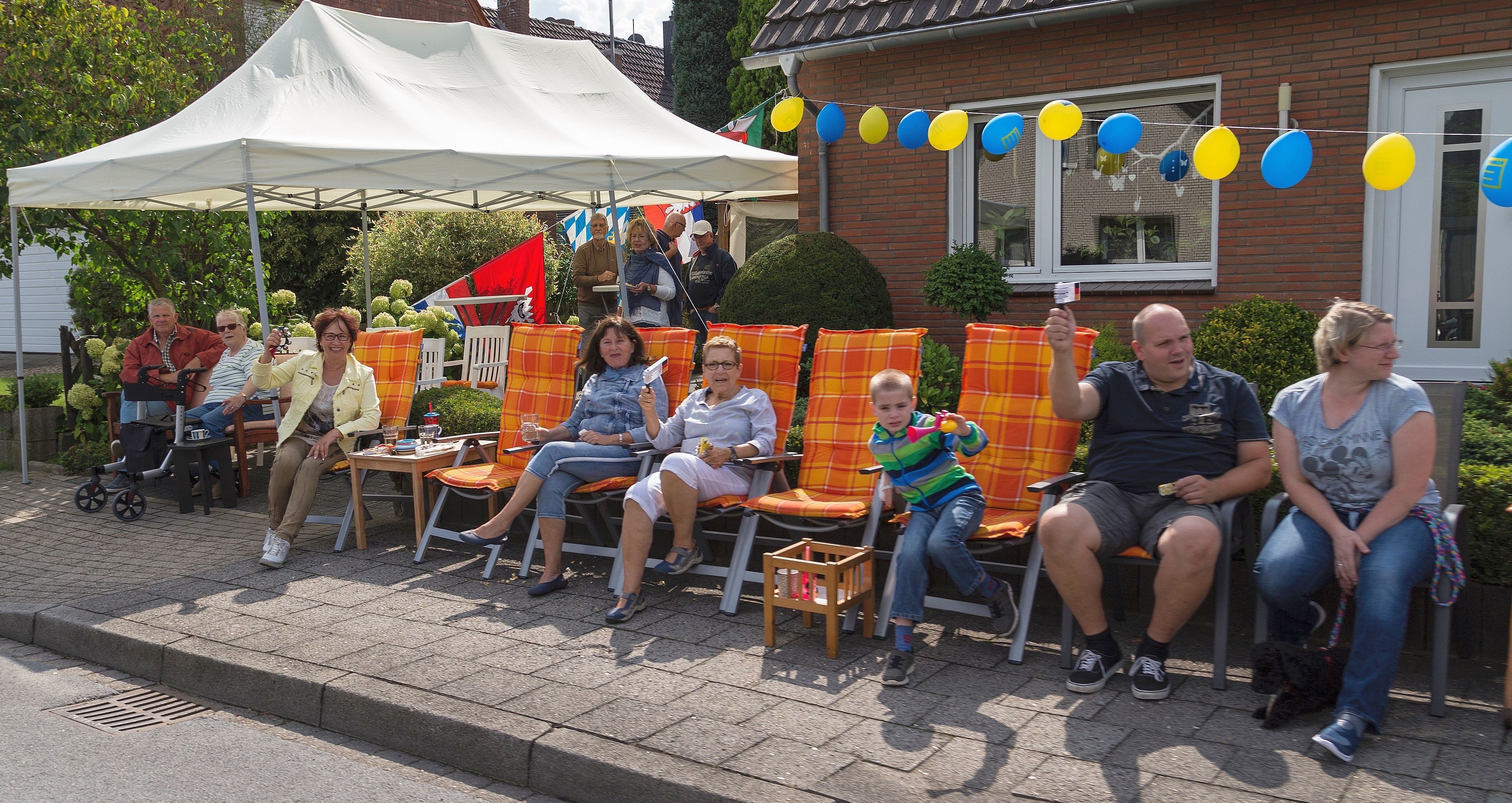 Auch für die Zuschauer ein Riesen-Event "Rund ums Tönnissen-Center".