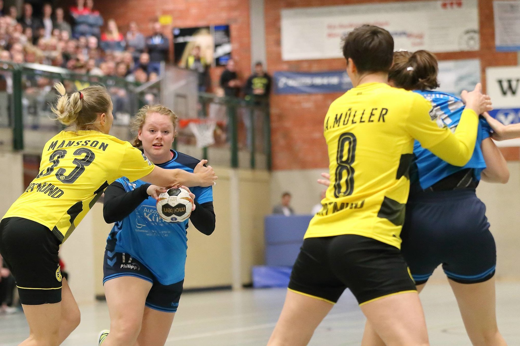 Internationaler Spitzenhandball in Wickede BVB Handball Damen V&L Geleen