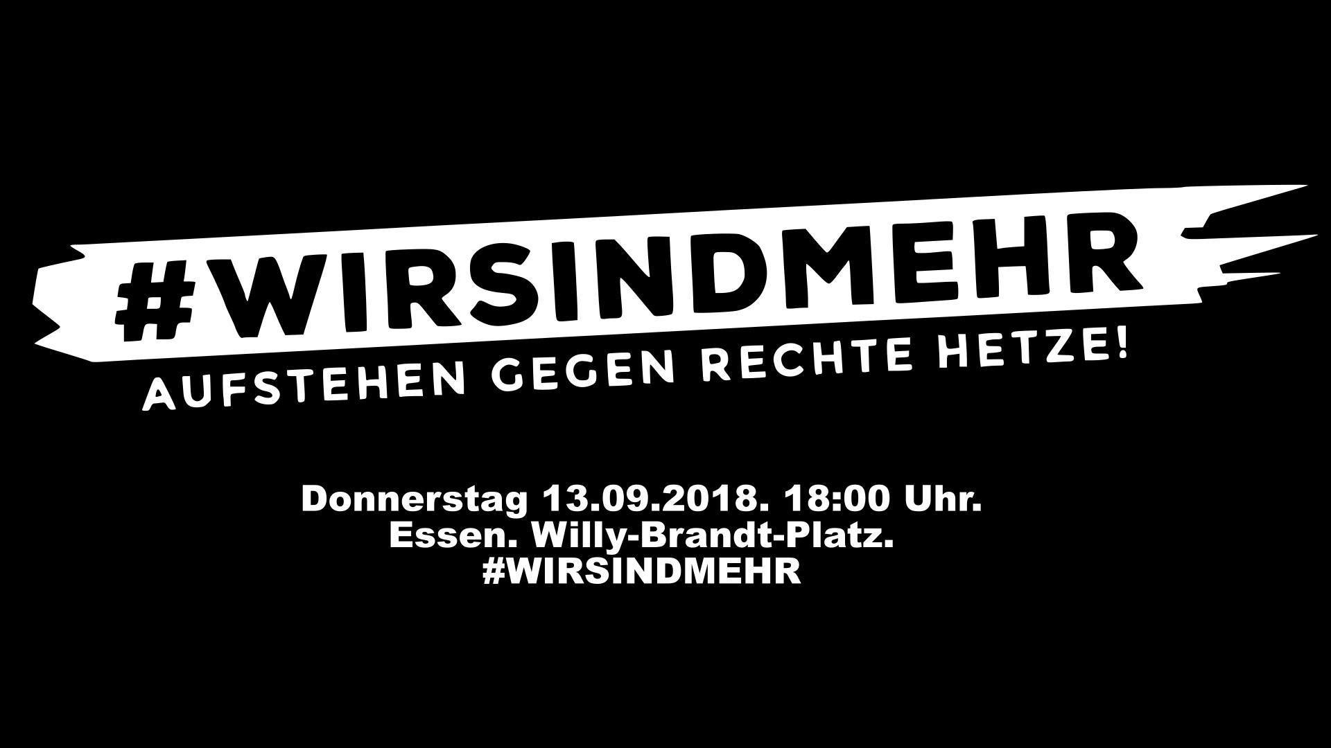 Wir werden unsere Stadt nicht gewaltätigen braun-blauen und autoritär-fremdenfeindlichen Politstrategen und Schlägern überlassen.