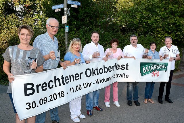 Die Interessengemeinschaft Brechten Aktiv freut sich auf ihr mittlerweile 12. Oktoberfest. | Foto: Schmitz