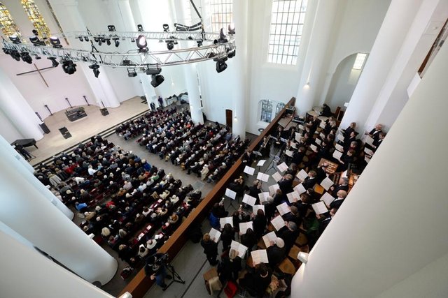 Die Reformationsfeier 2018 der Evangelischen Kirche in Essen findet in der Kreuzeskirche am Weberplatz statt. Pressefoto: Kirchenkreis Essen