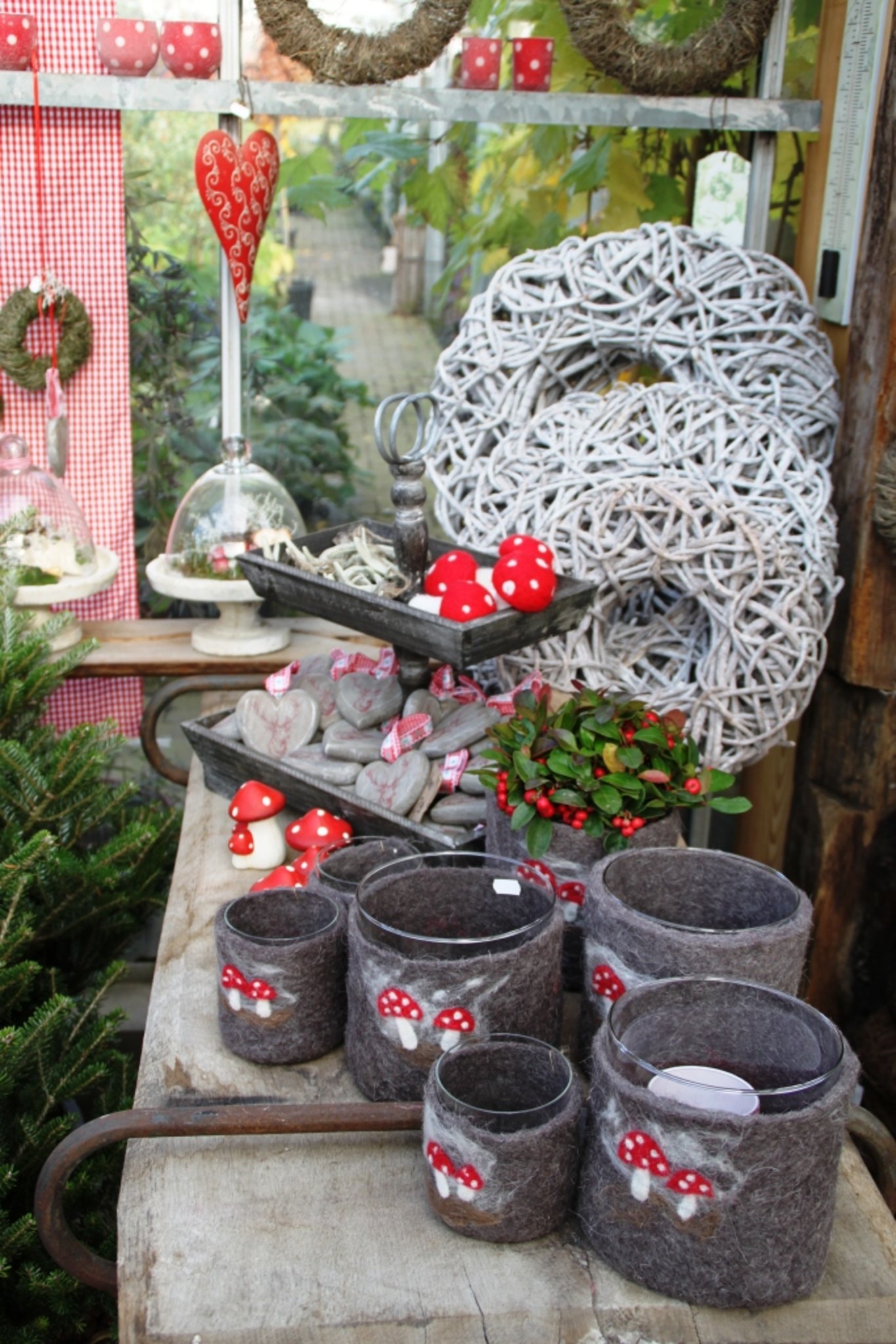 Weihnachten im Landhaus-Stil