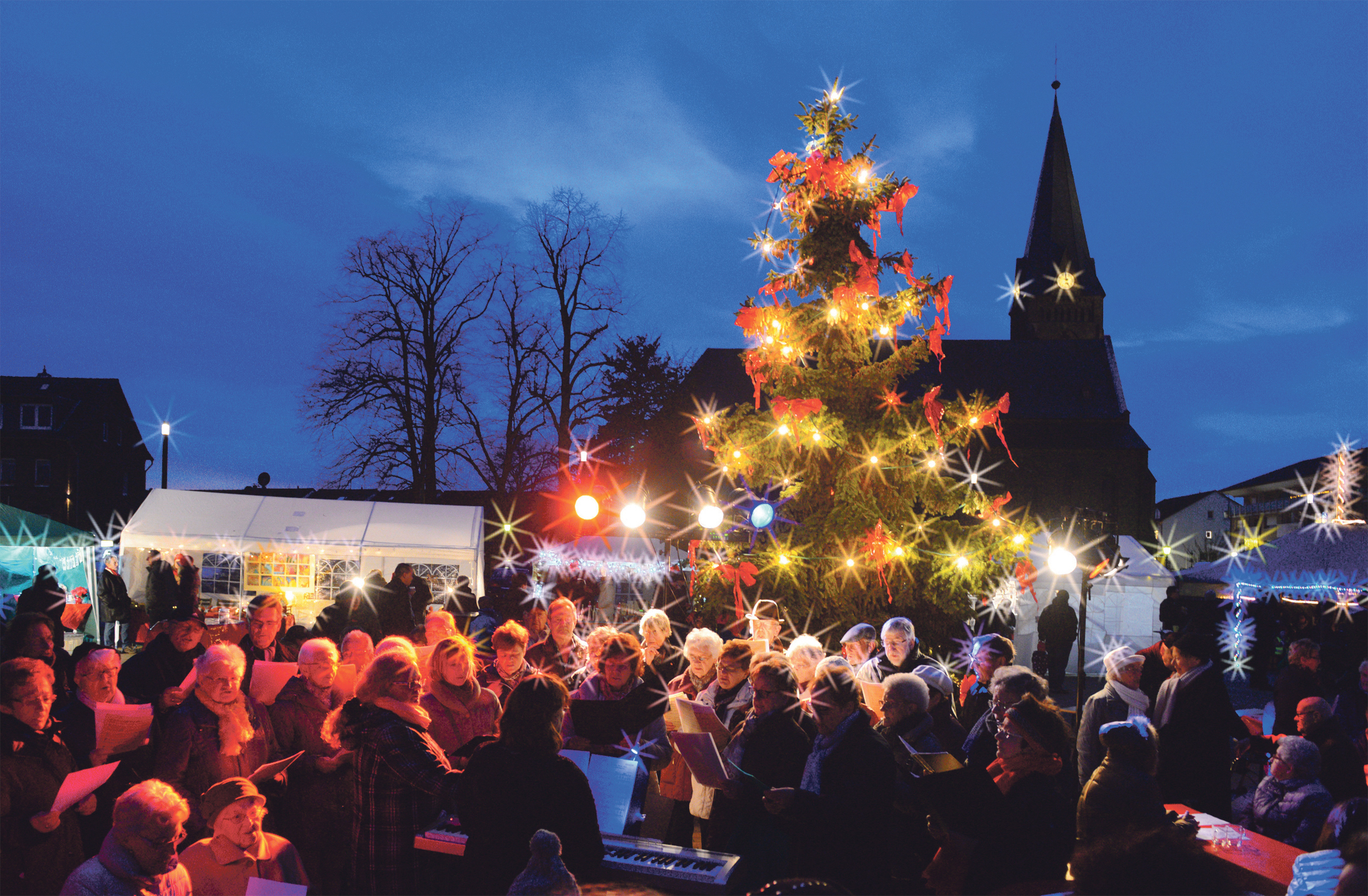 Die Organisatoren möchten den dörflichen und vor allem familiären Charakter des Adventsmarktes wahren. ^Archiv-Fotos: de Clerque
