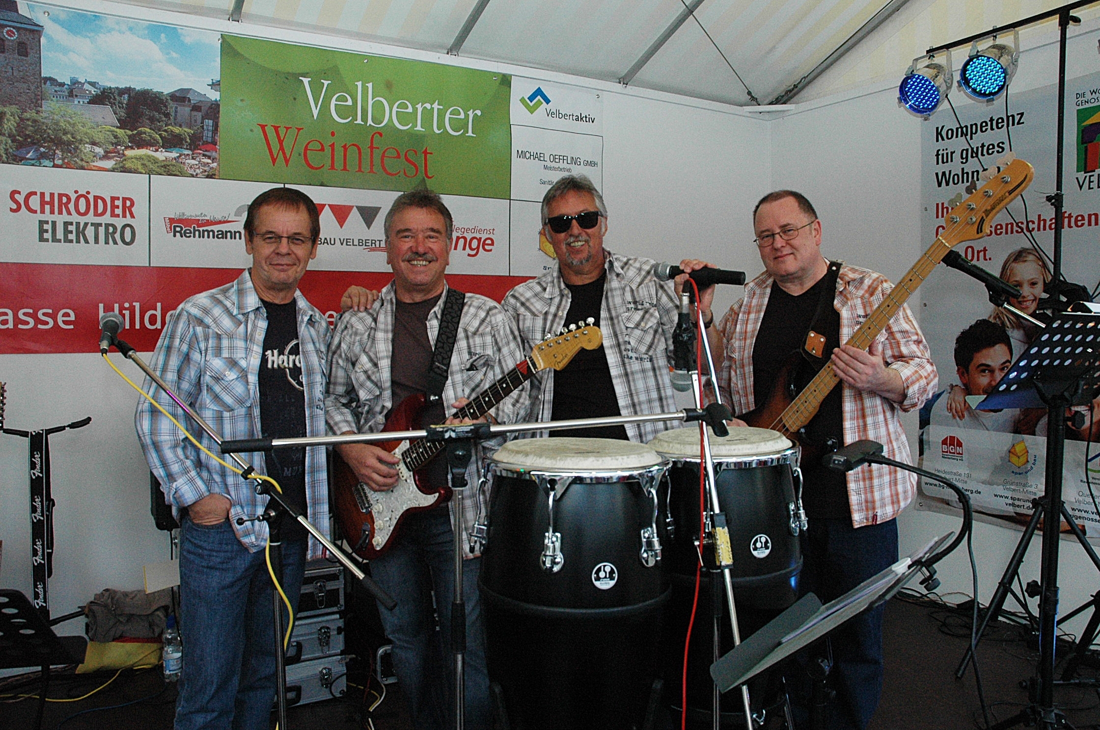 Die Boleros , bekannt von vielen Velberter Veranstaltungen