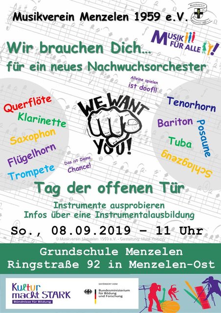 "Tag der offenen Tür" beim Musikverein Menzelen