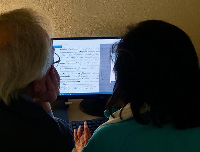 Informationen über die Vorfahren kann man in der heutigen Zeit digitalisiert im Internet finden.