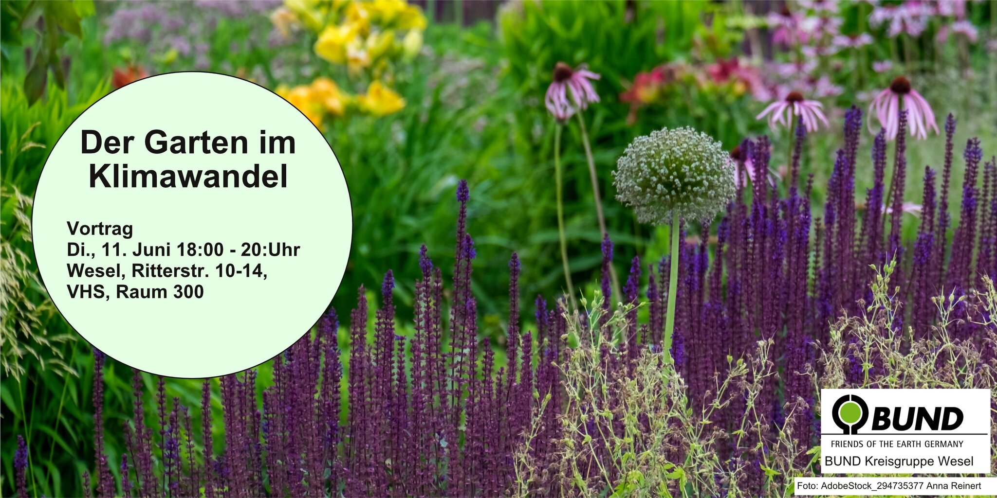 Fit fürs Klima in Wesel Der Garten