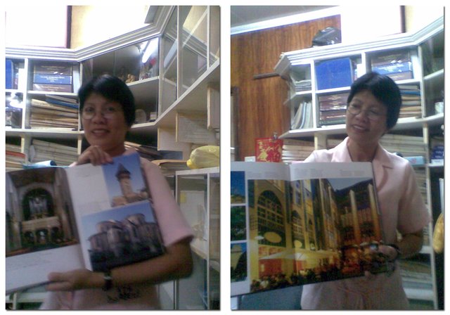 Batangas City - Die vom ehemaligen Stadtdirektor und mir gespendeten Bücher werden von den  Studenten häufig nachgefragt