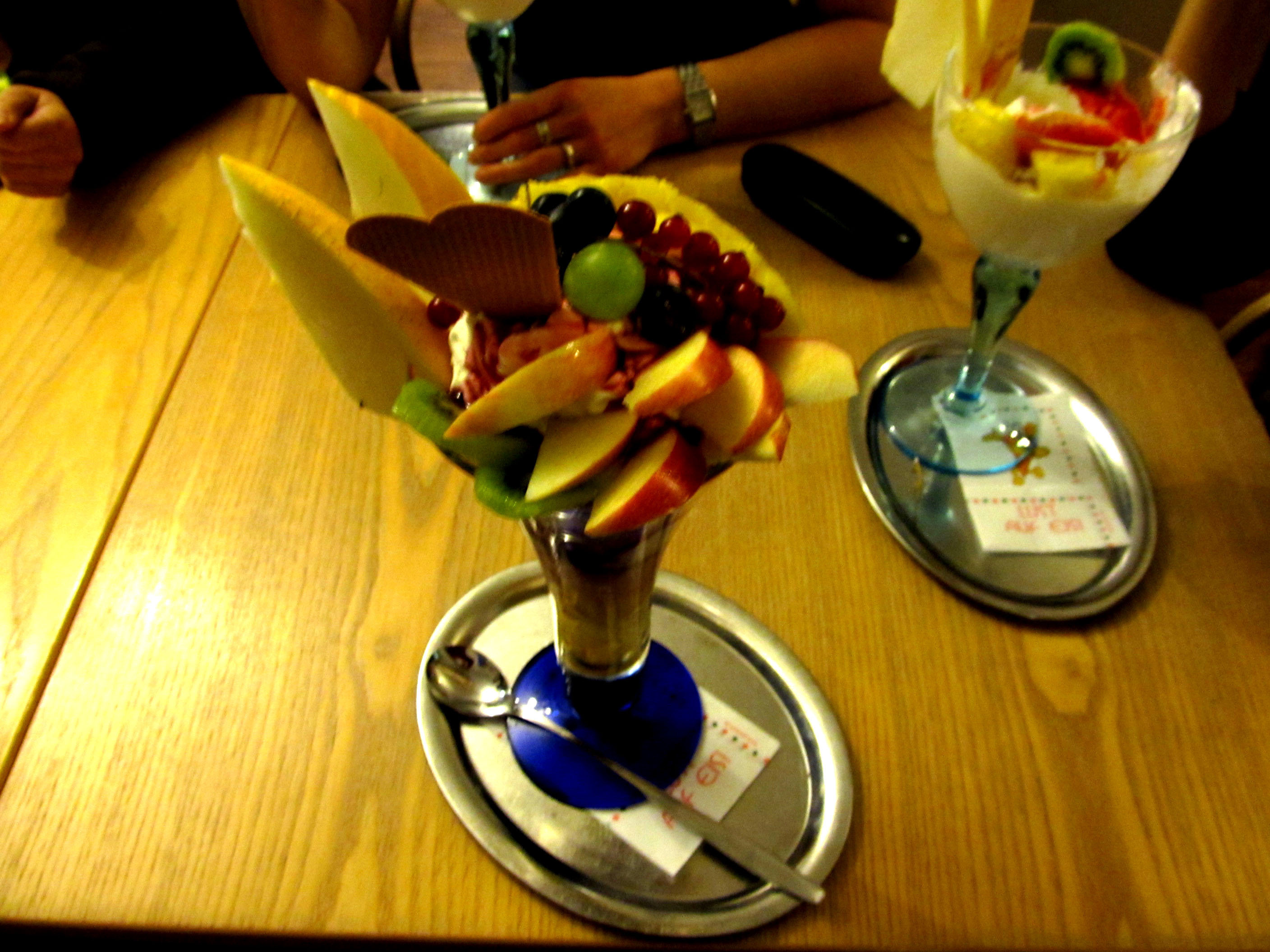 Und das am Abend! Puh. Aber super!