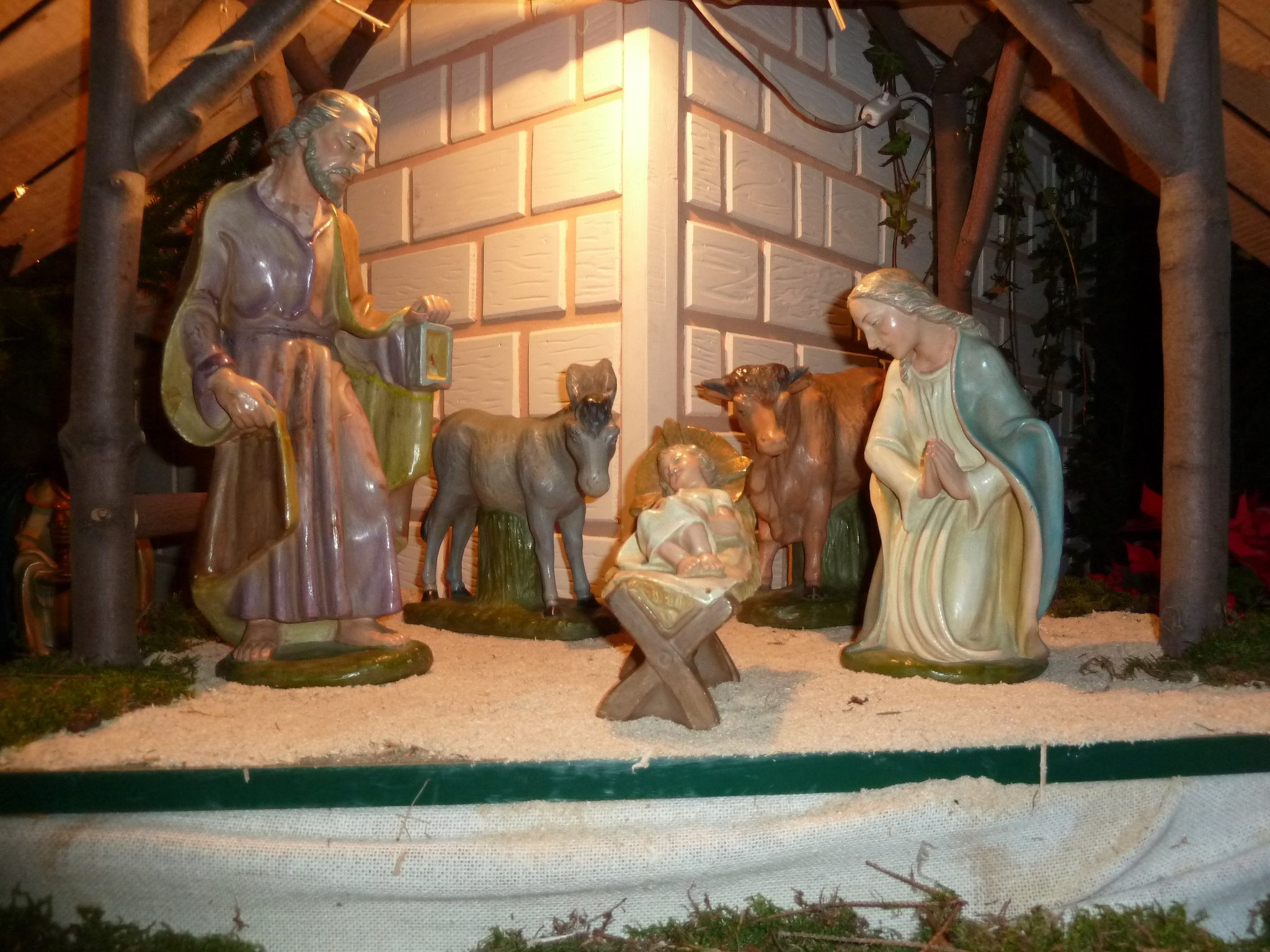 Weihnachten - die Krippe - das Symbol des Weihnachtsfestes