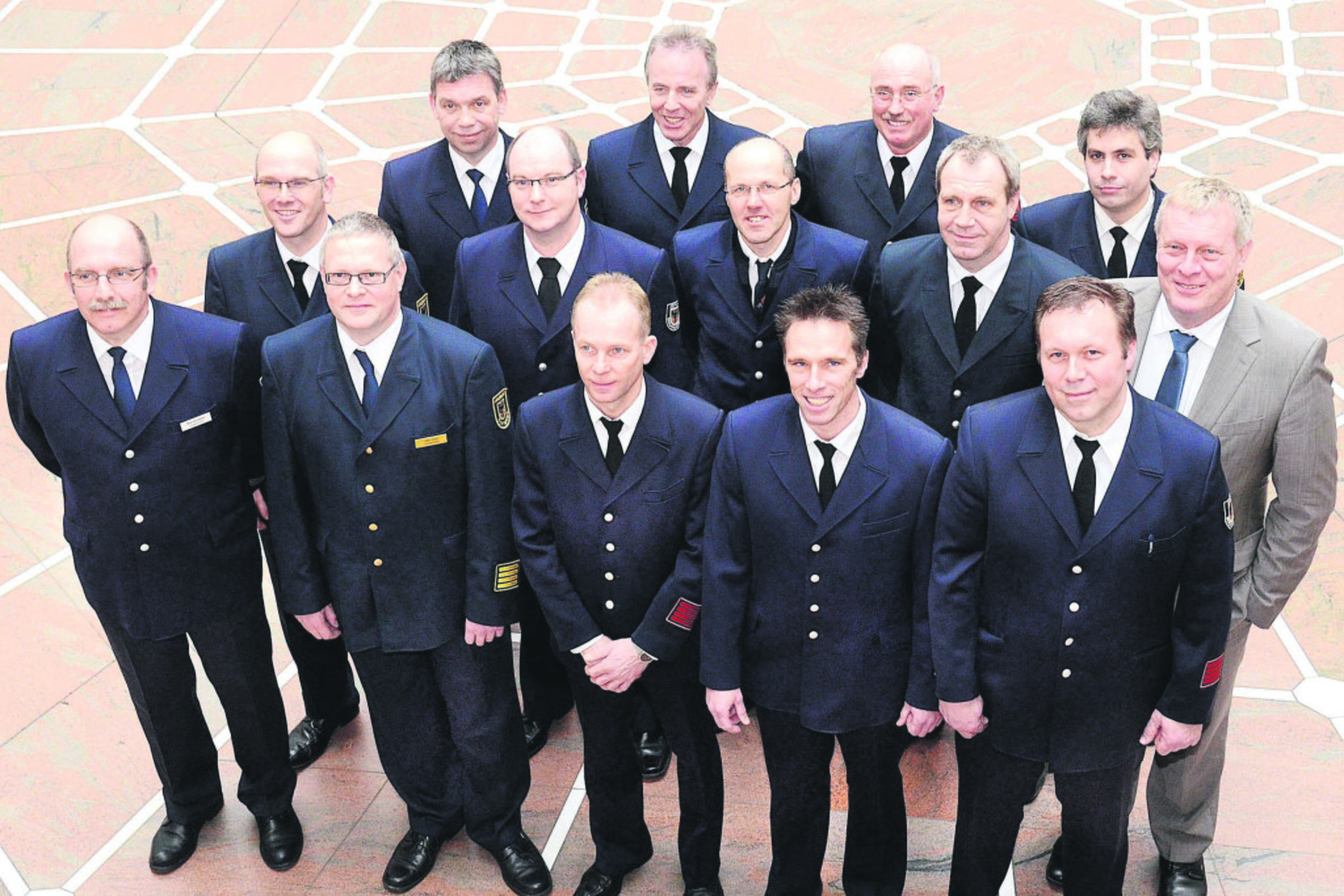 Ehrenzeichen für Feuerwehrmänner