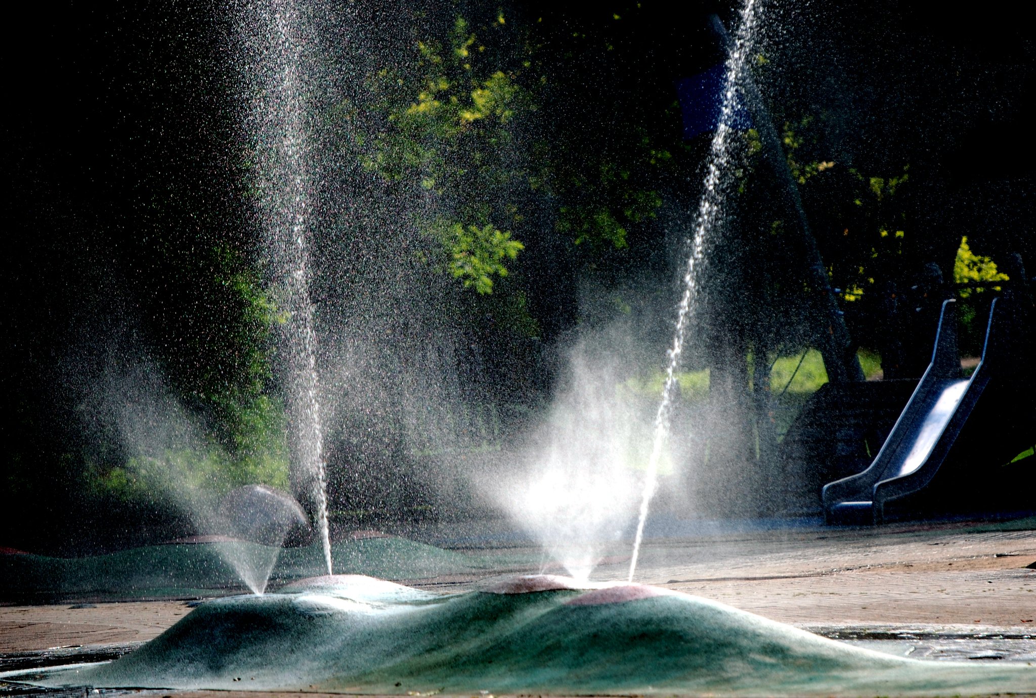 Wasserfontäne