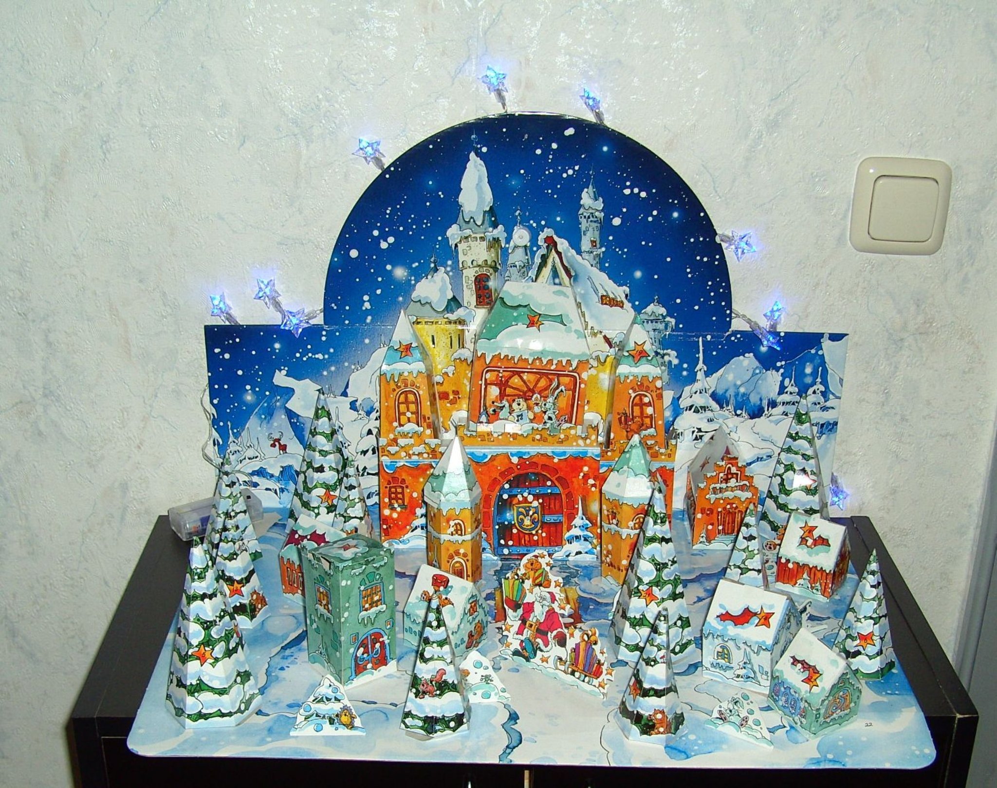 Kalender, kalender, du bist ja schon...nun ists ja bis Weihnachten