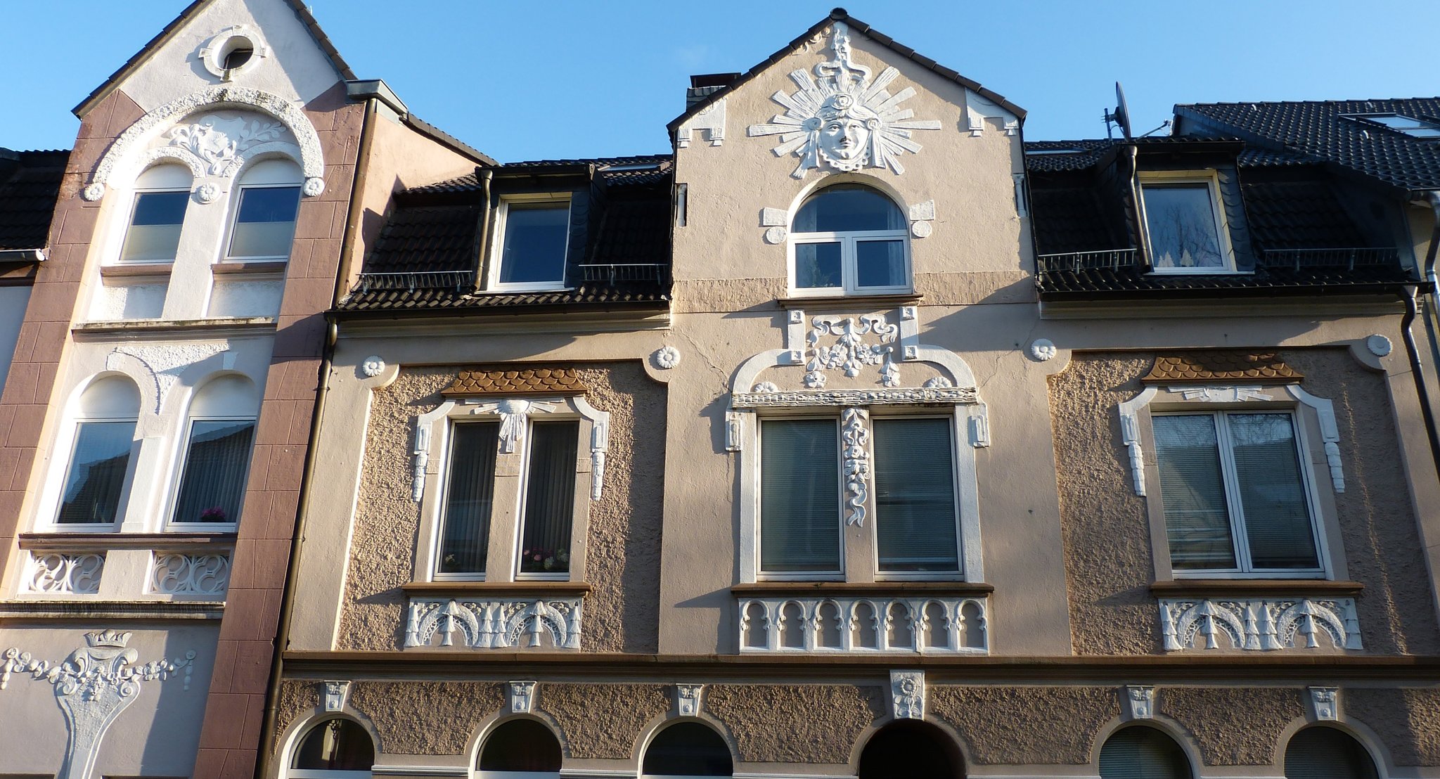 Historische Hausfassade