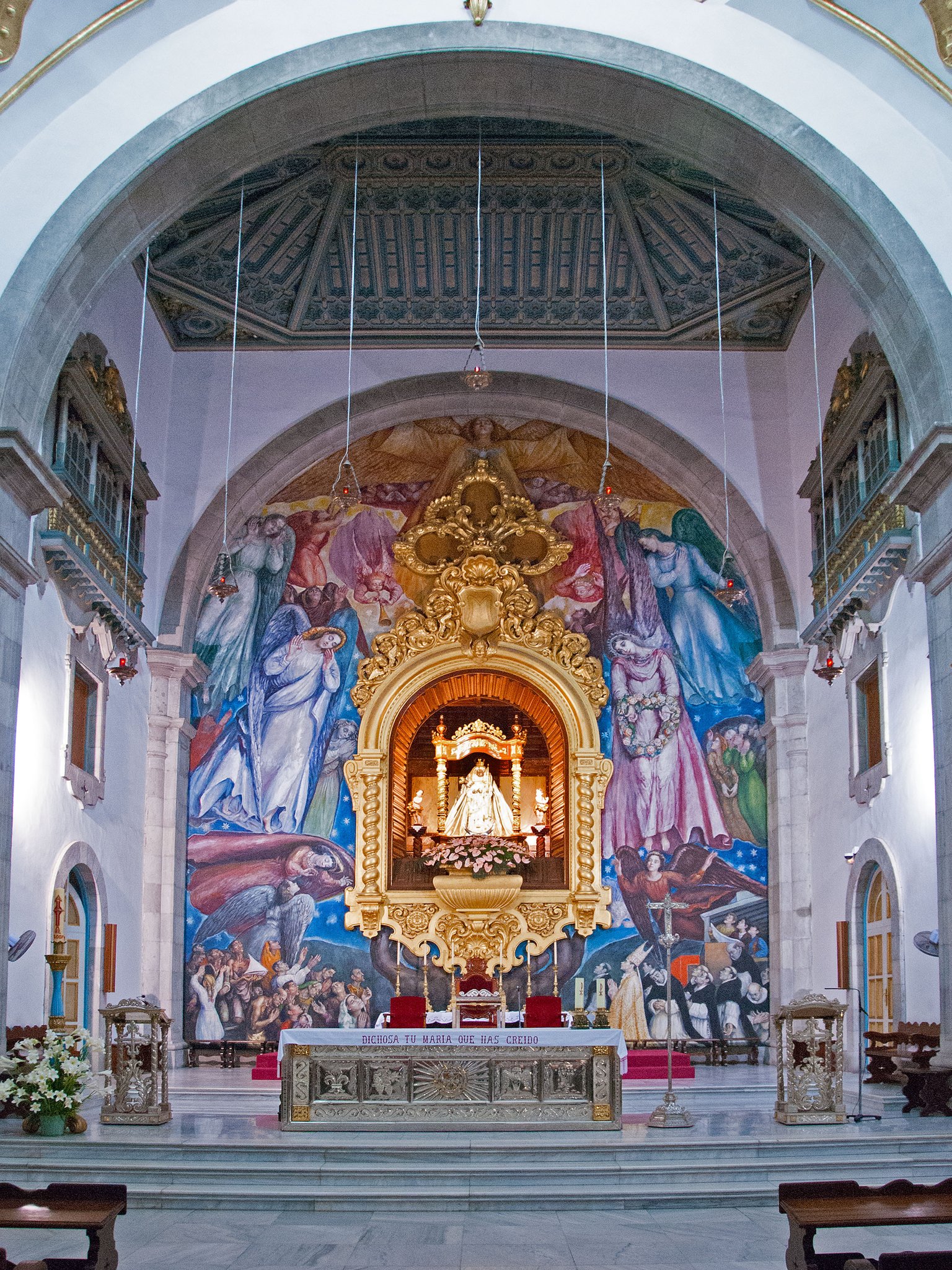 Altar der schwarzen Madonna von Candelaria Teneriffa