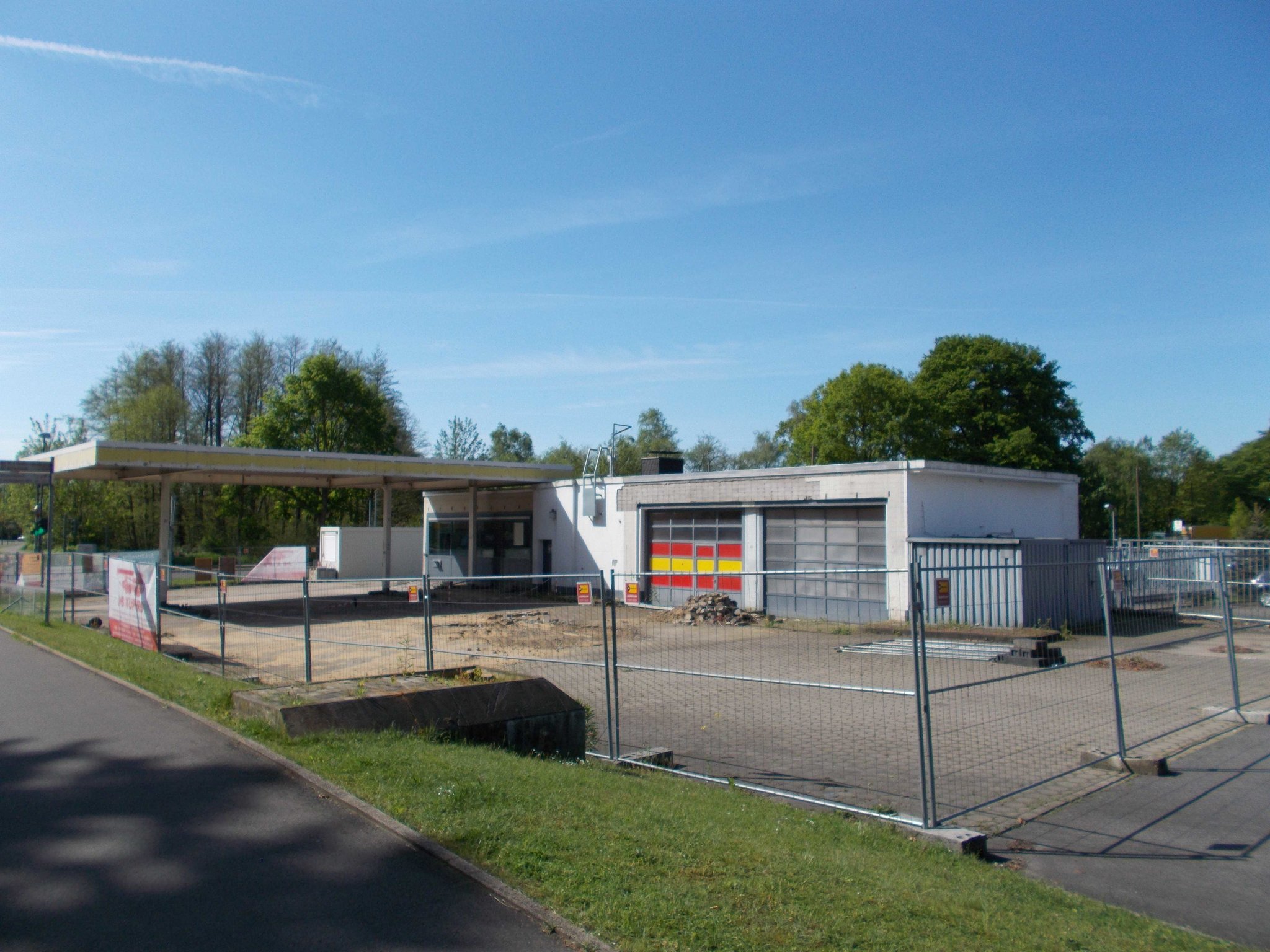 Bald Geschichte - Ehemalige Shell Tankstelle Borkener Straße ...