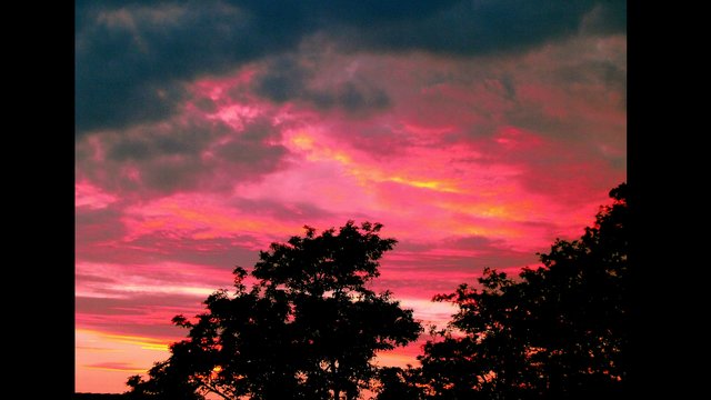 Sonnenuntergang Vom Feinsten Heute In Erkrath