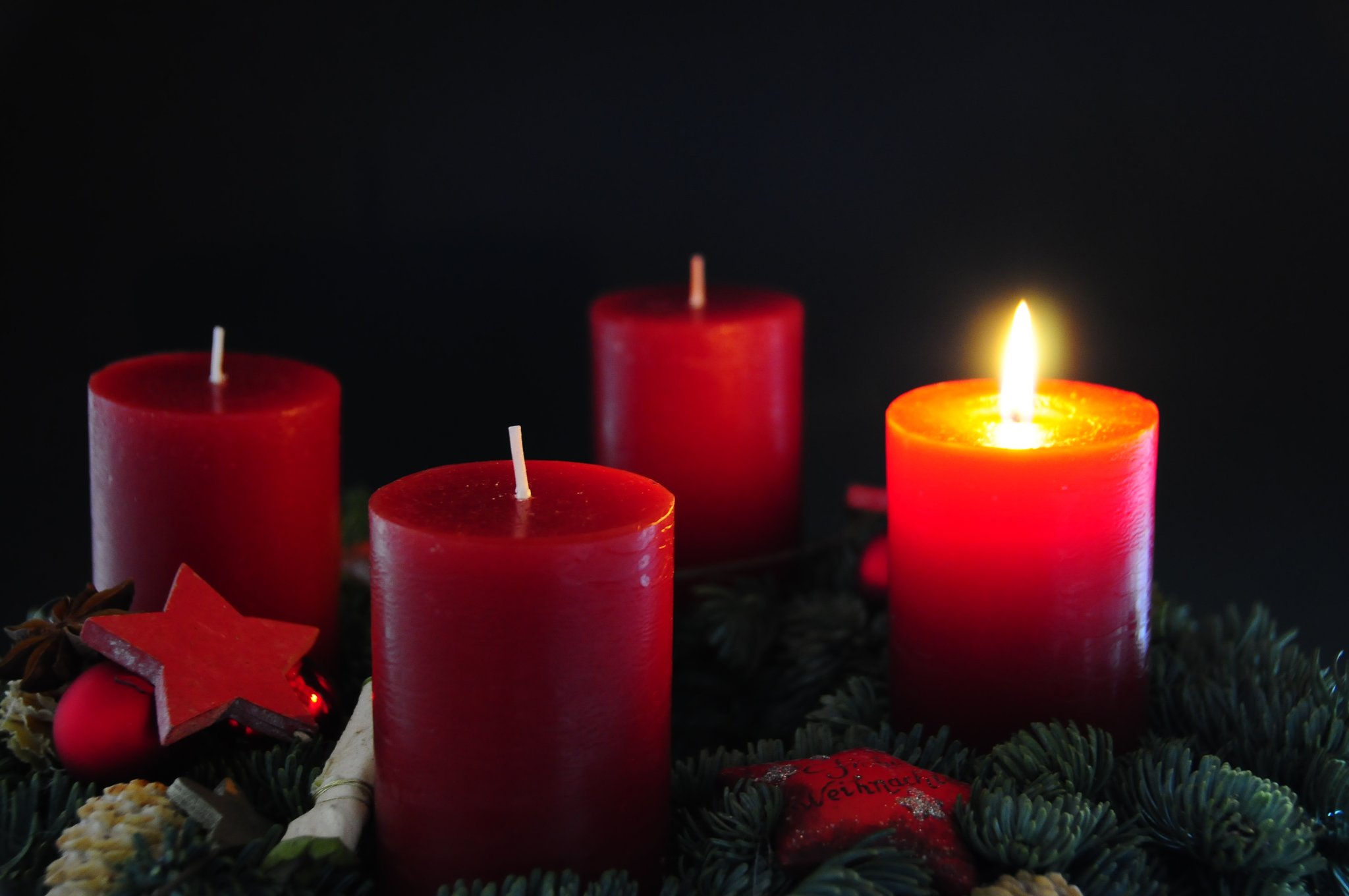 Ich wünsche euch allen einen schönen 1. Advent!