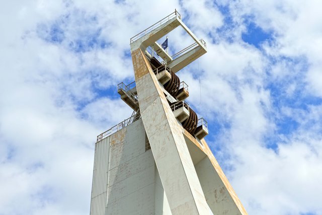 Förderturm - Fotokünstler Jürgen Cordt