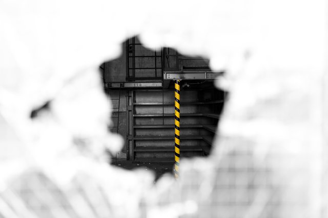 Loch - Fotokünstler Jürgen Cordt