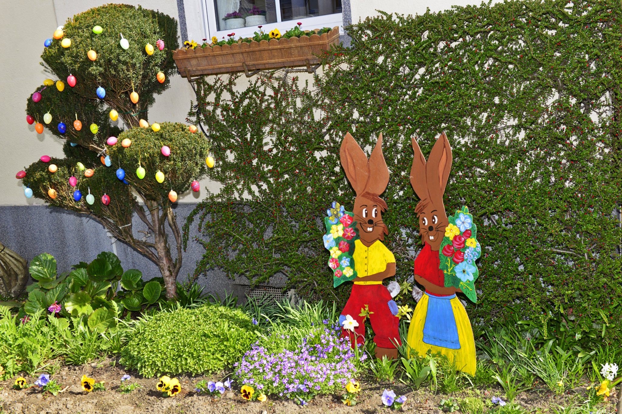 Schultenstraße Freude auf Ostern bereits im Schultenstraße