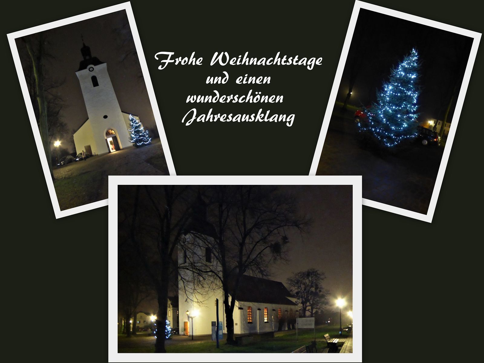 ……frohe Weihnachtstage und einen wunderschönen Jahresausklang