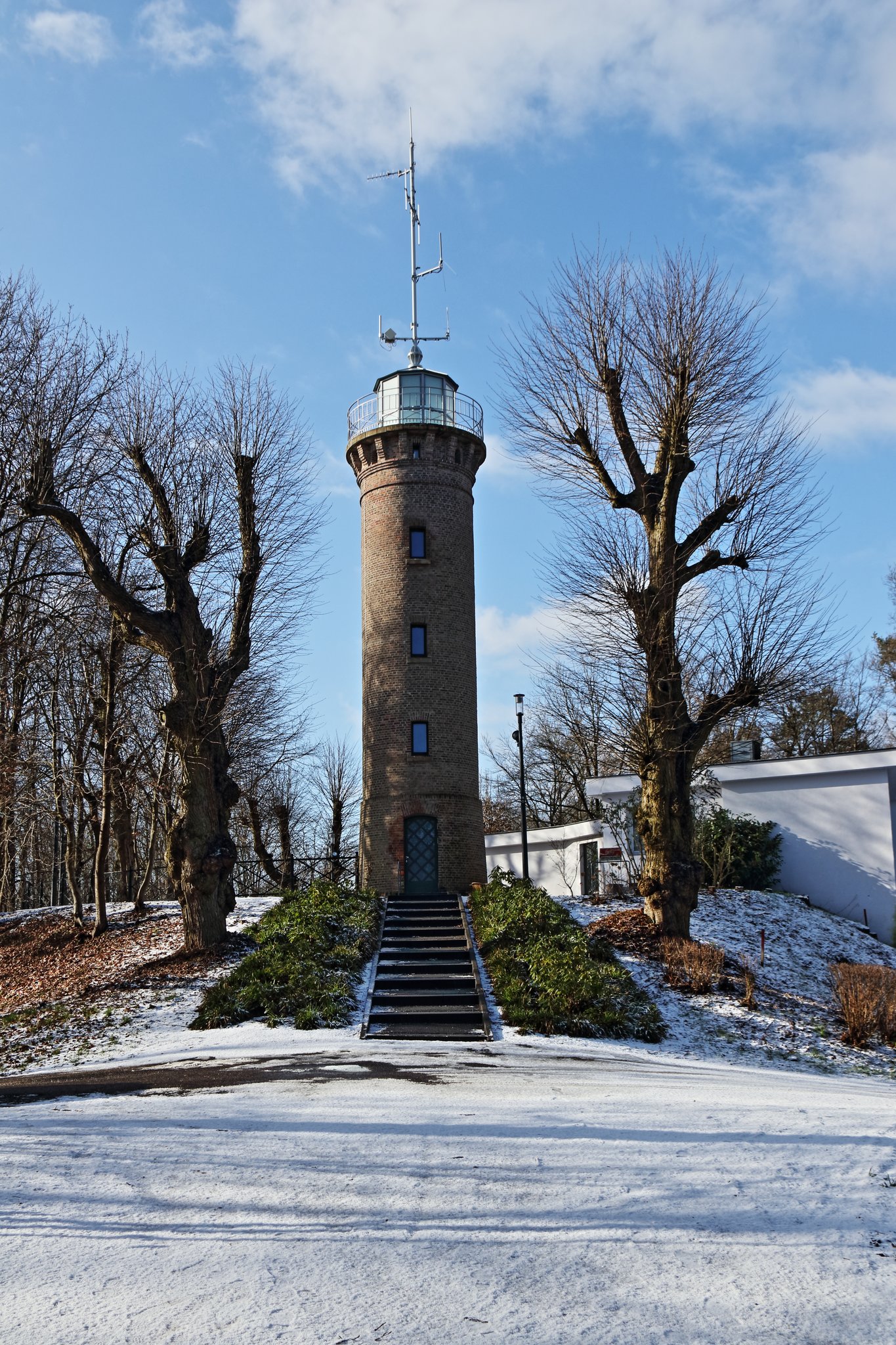 Schnee auf dem Klever Berg!