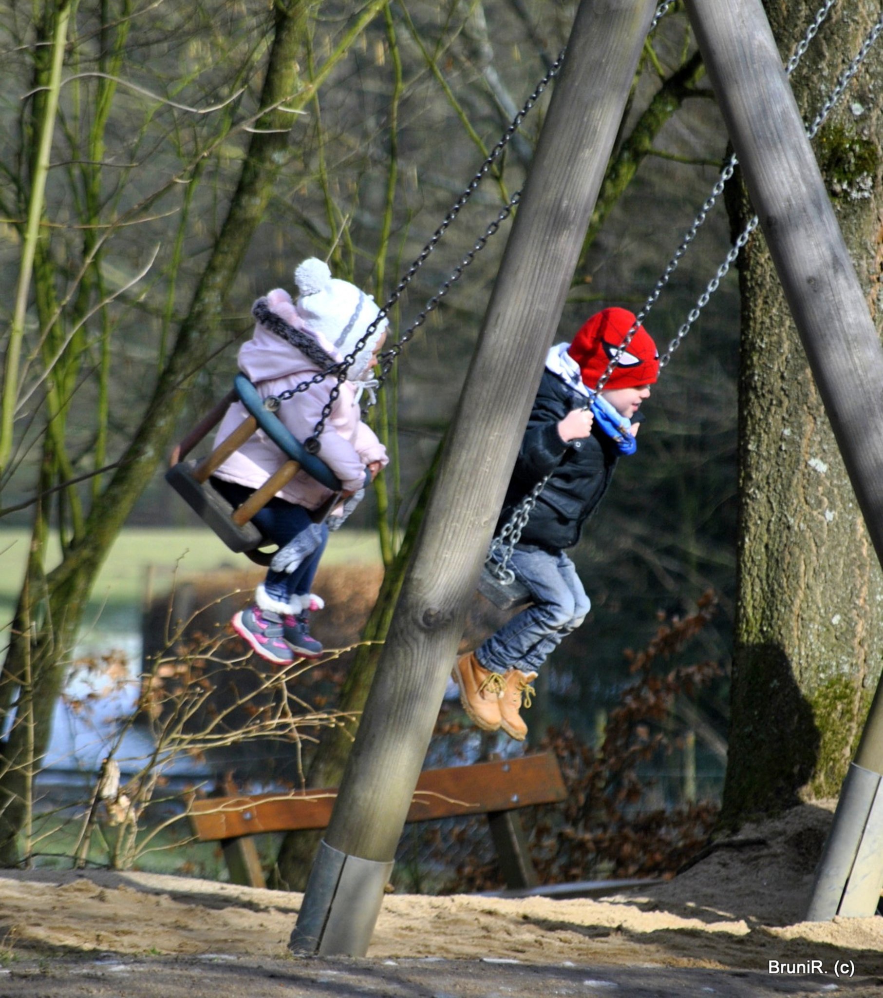 In den Frühling schaukeln...