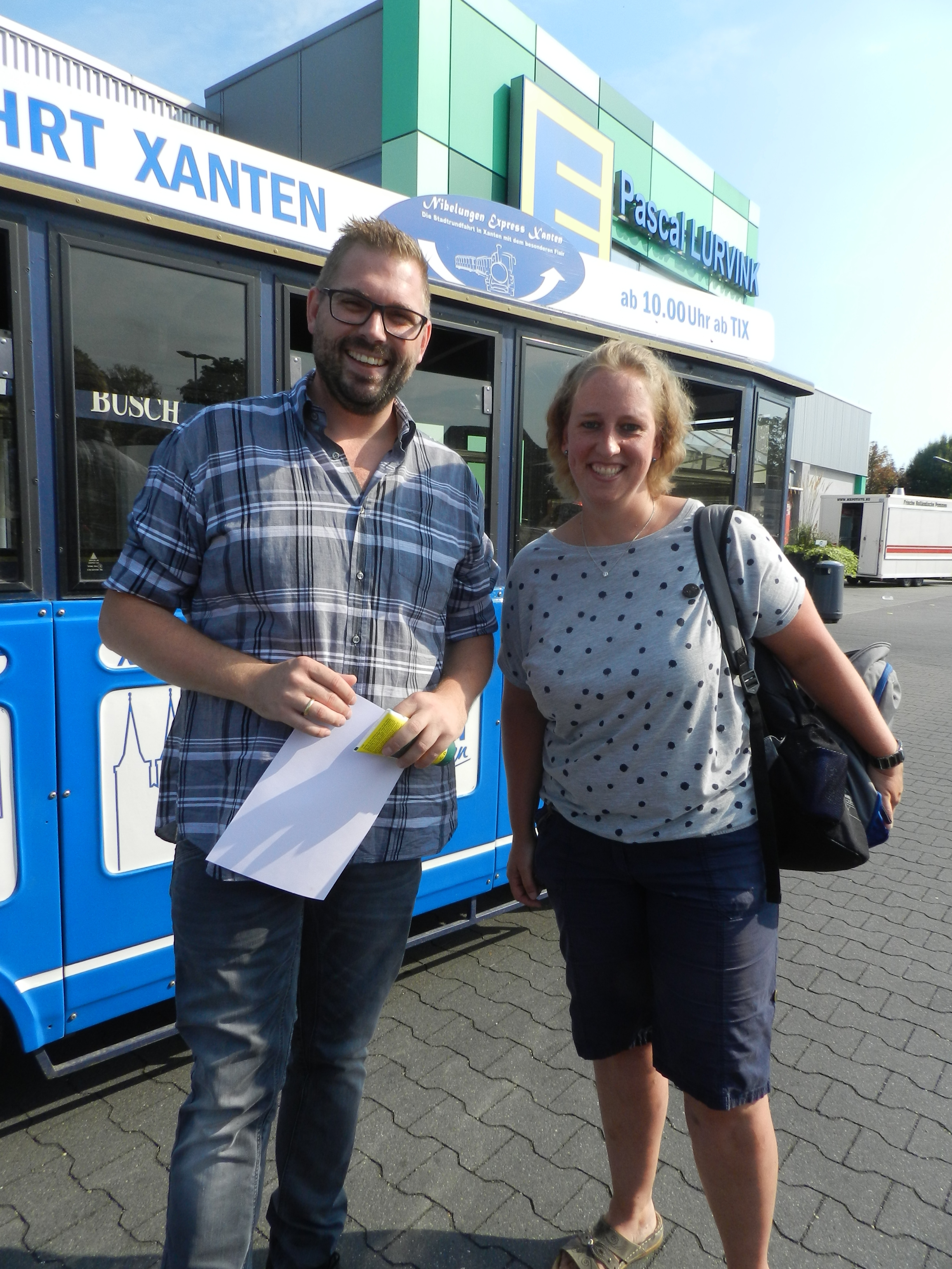 Gut getroffen, ne, ihr zwei!!!