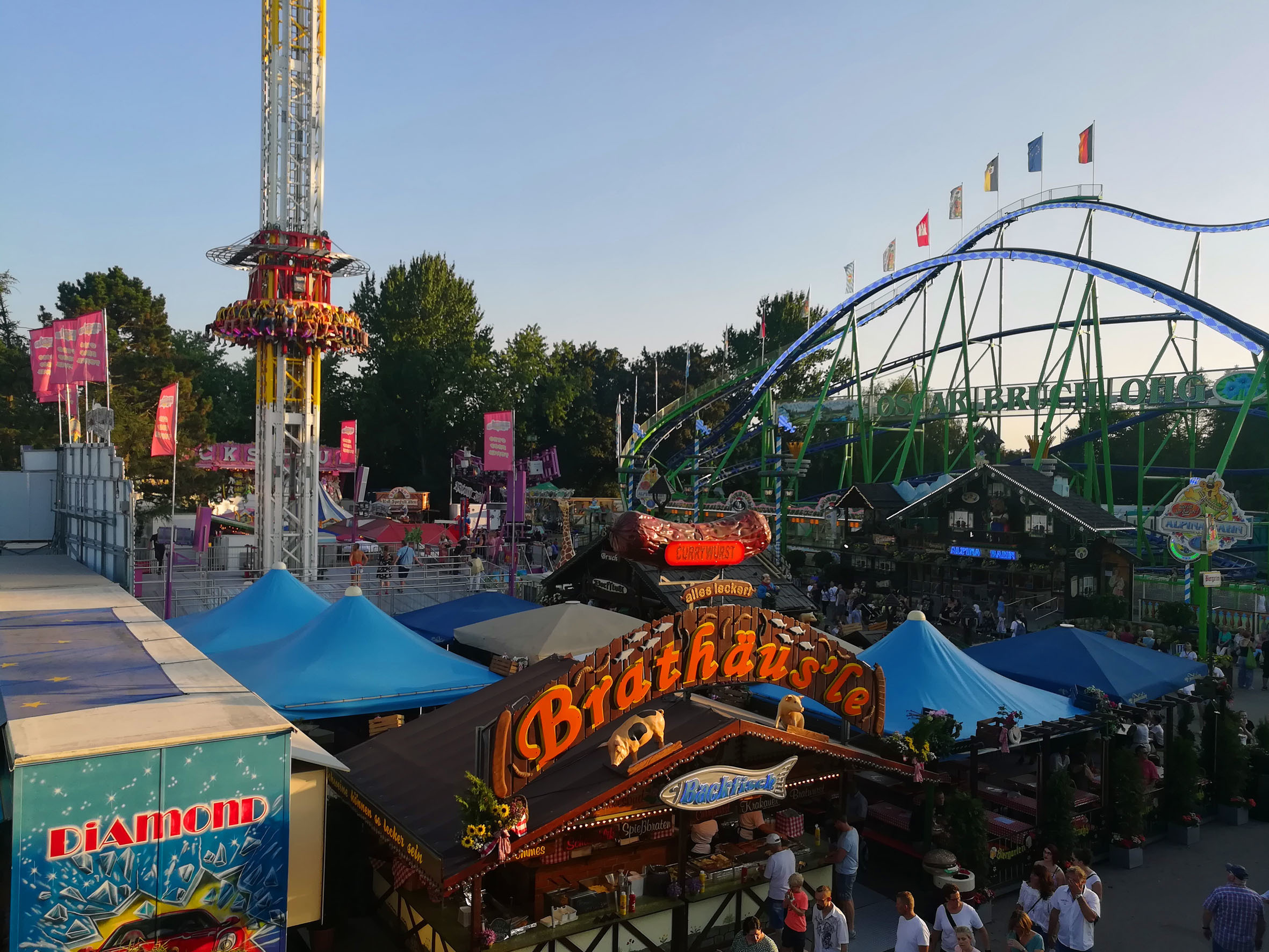 Cranger Kirmes 2018 erfolgreich am Donnerstag gestartet.