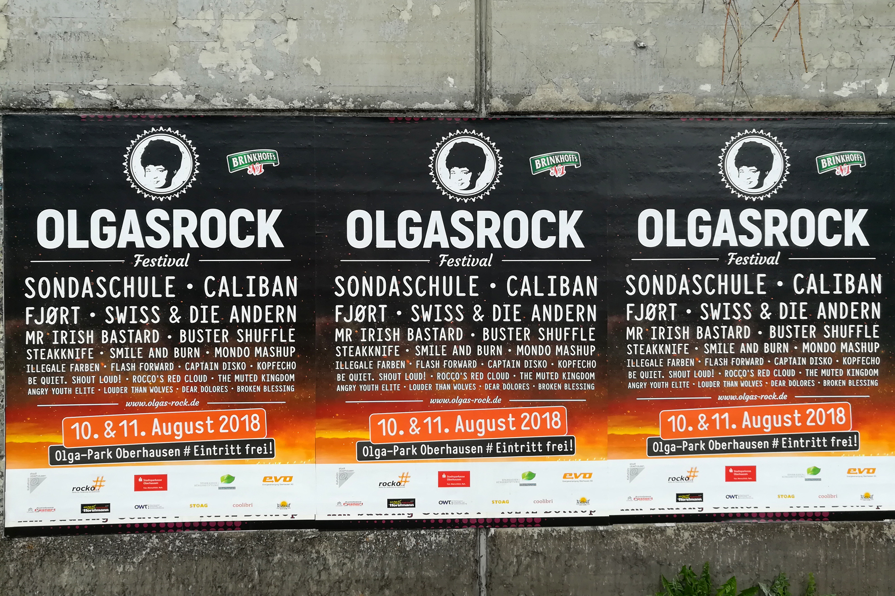 Ska mit "Sondaschule" und deftigen Metalcore mit "Caliban" gibt es am Wochenende auf dem Olgas Rock-Festival in Oberhausen.