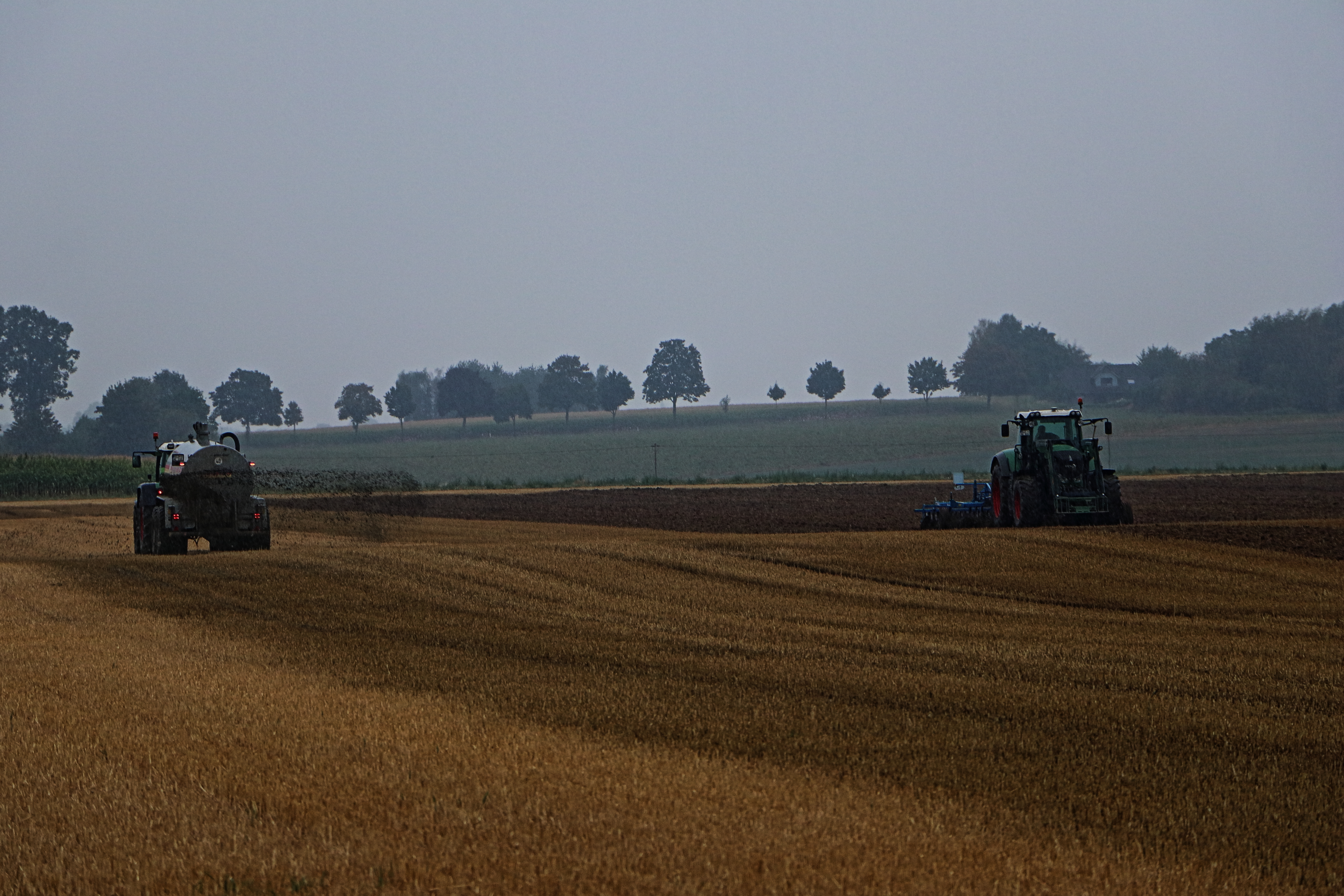 Ackerbau im Regen 09.08.18 15.30 Uhr