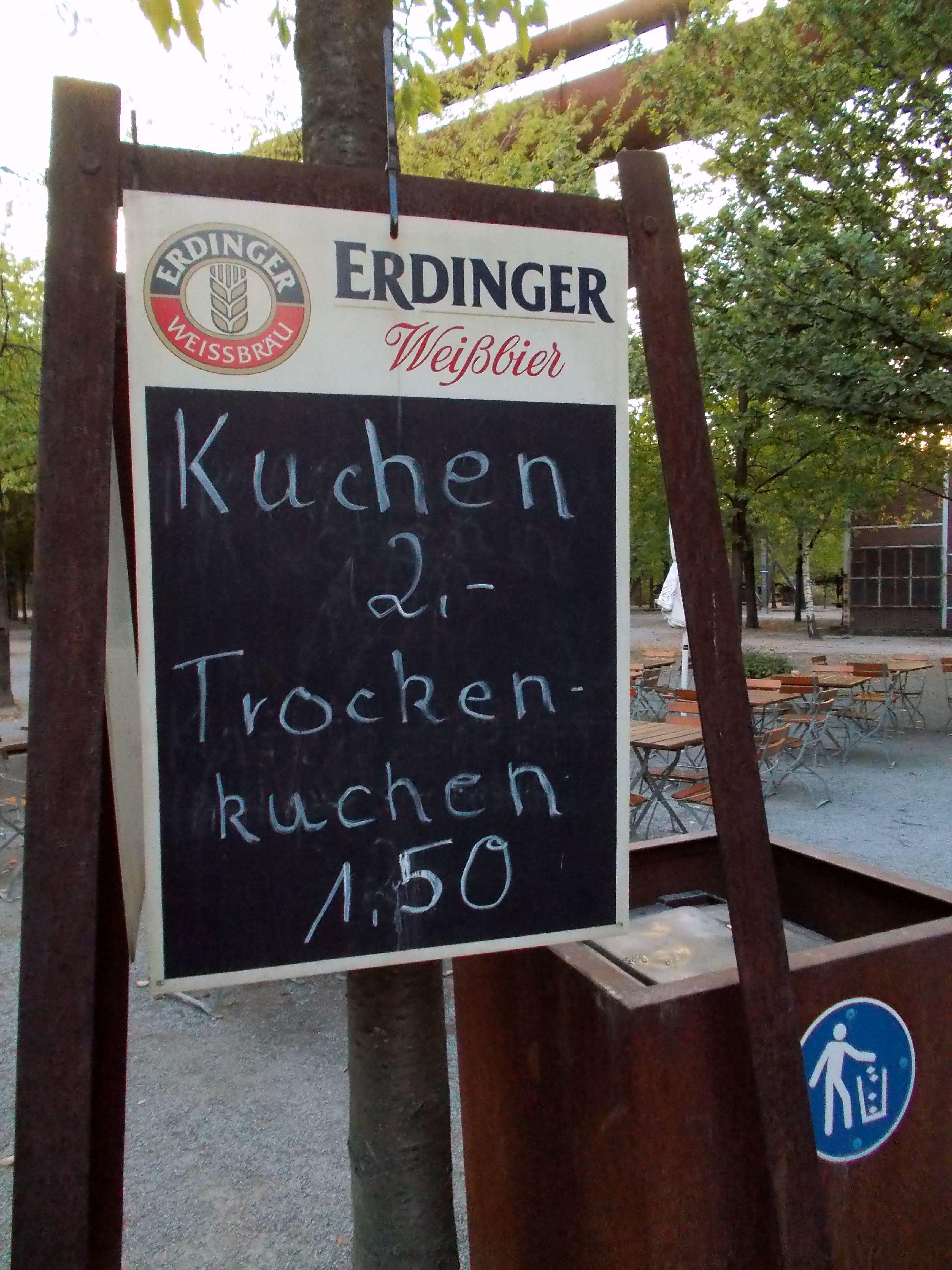 ...wenn der Sommer trocken ist, gibt´s auch trockene Backwaren...