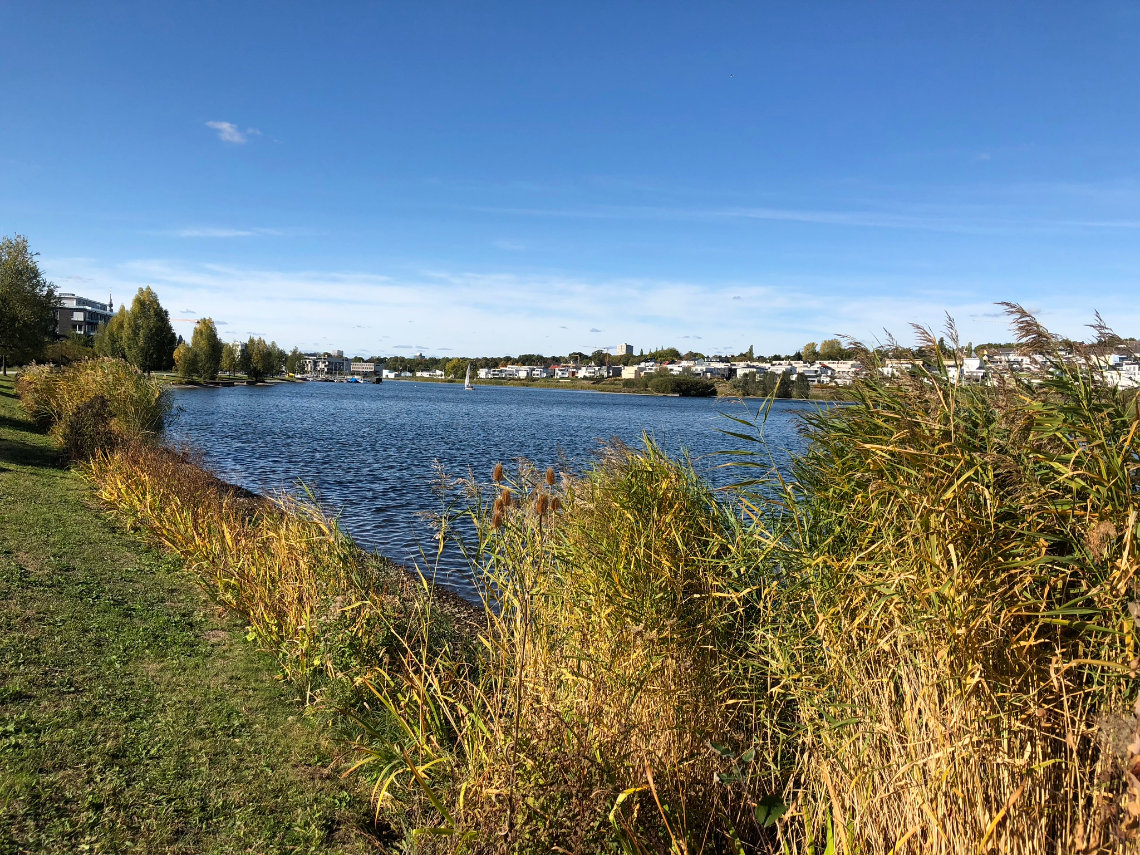 Der Phönixsee - Blickrichtung Dortmund-Hörde