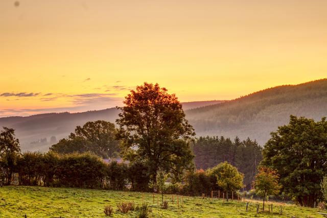 Sonnenaufgang
Die Nacht vergeht, die grauen Wolken fliegen,
der Tag erwacht, und seine Strahlen  siegen.